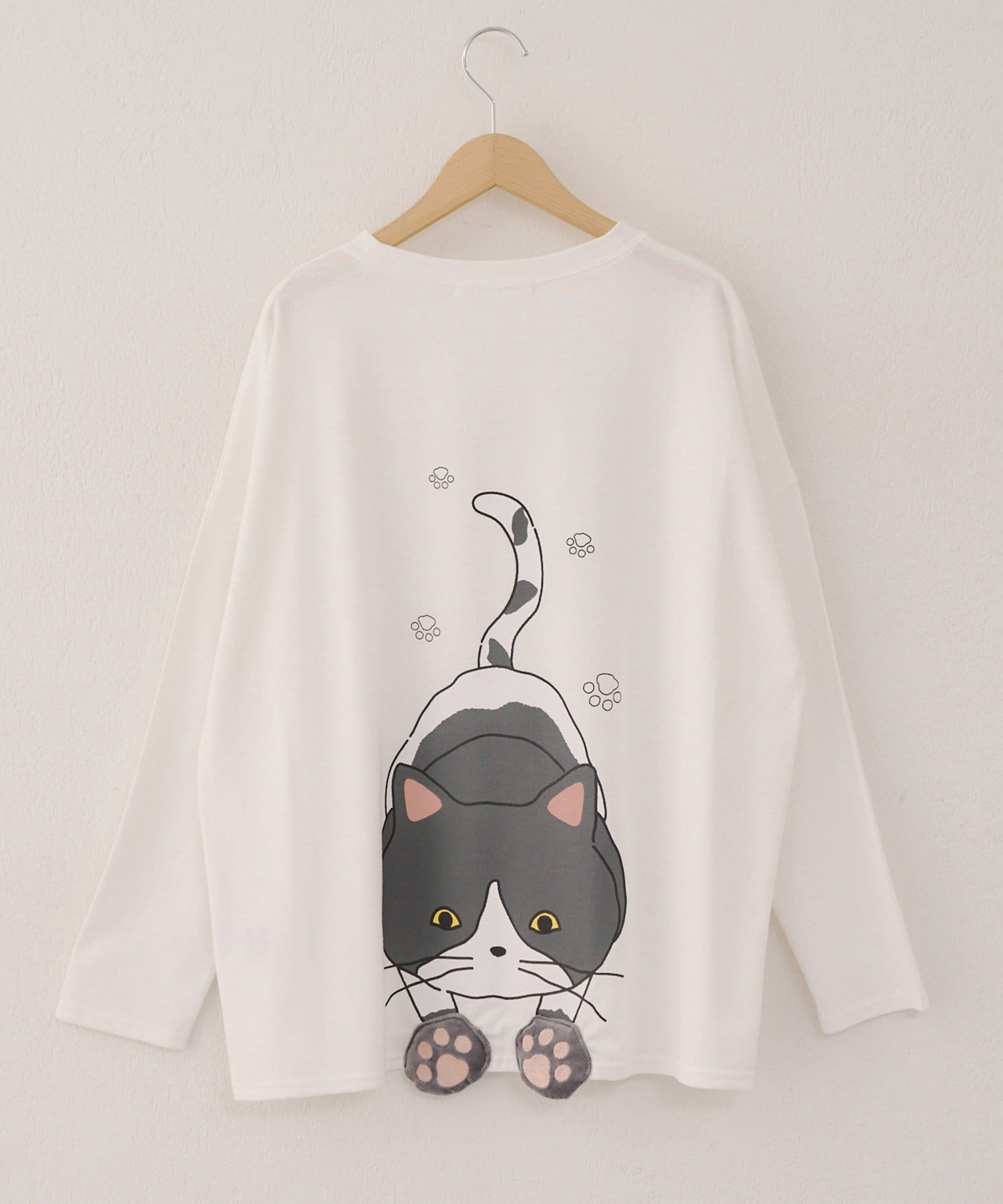 NICE CLAUP / OLIVE des OLIVE OUTLET(ナイスクラップ  / オリーブ デ オリーブ アウトレット) 【RMAF】尻尾ユルキャラロンT