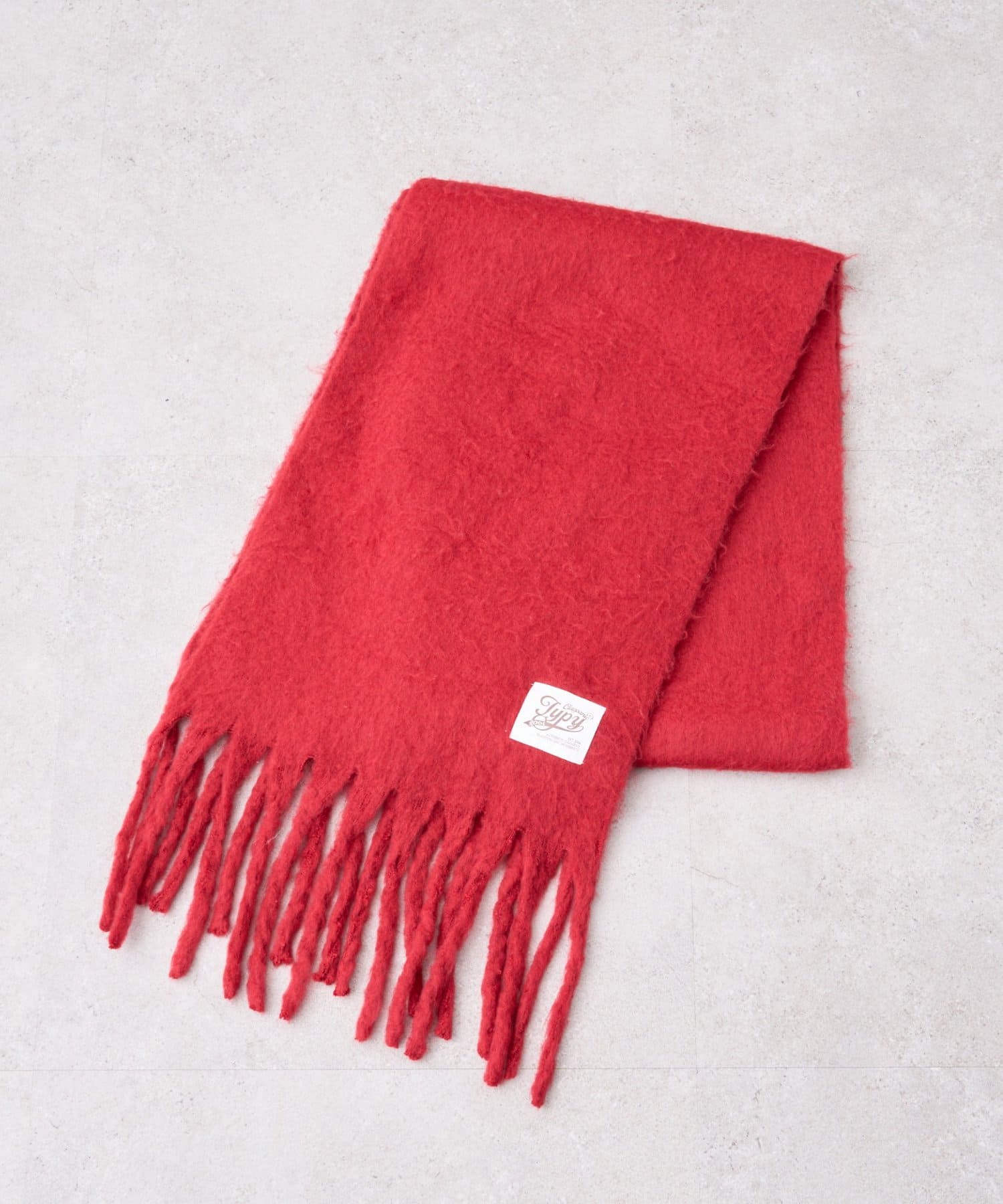 CIAOPANIC TYPY(チャオパニックティピー) 【洗える静電気防止】太フリンジマフラー