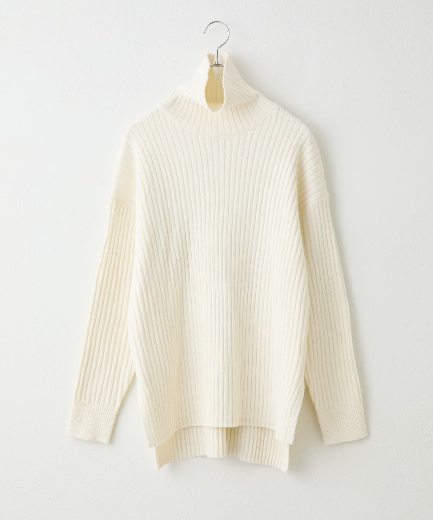 COLONY 2139(コロニー トゥーワンスリーナイン) relaxリブタートルニット