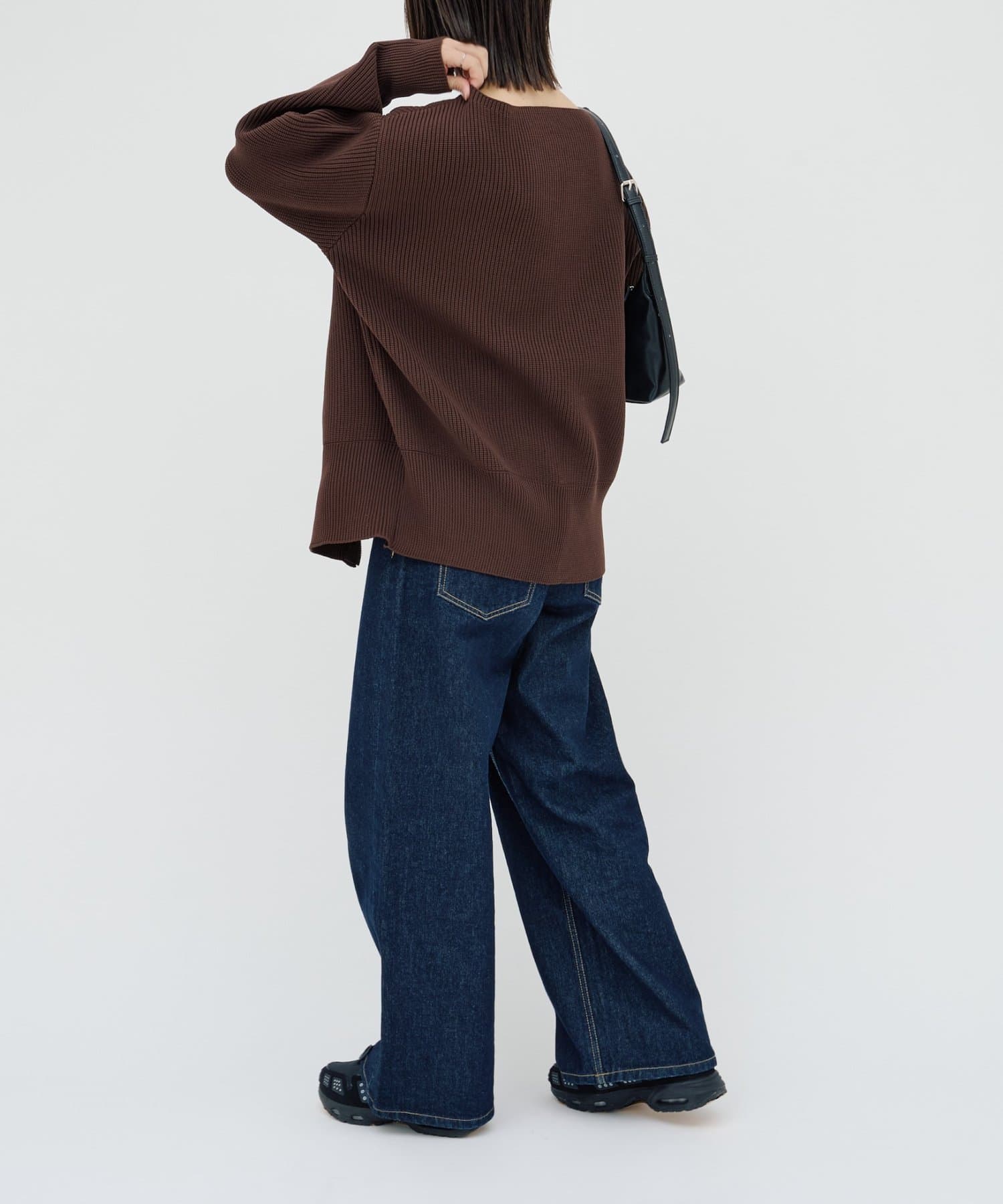 CIAOPANIC TYPY(チャオパニックティピー) 【パルクロ限定・yumi企画】華奢見え女っぽ/マルチウェイダブルジップニット