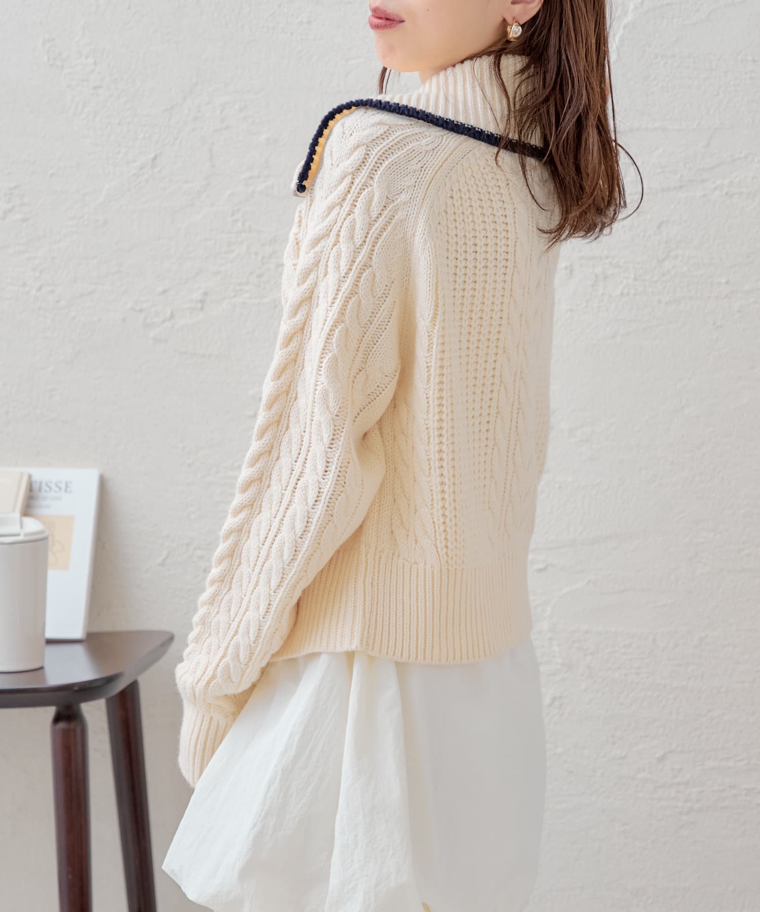 値下げ中☆タートルケーブルルーズニット 値下げ交渉可】#FR2 GOLF