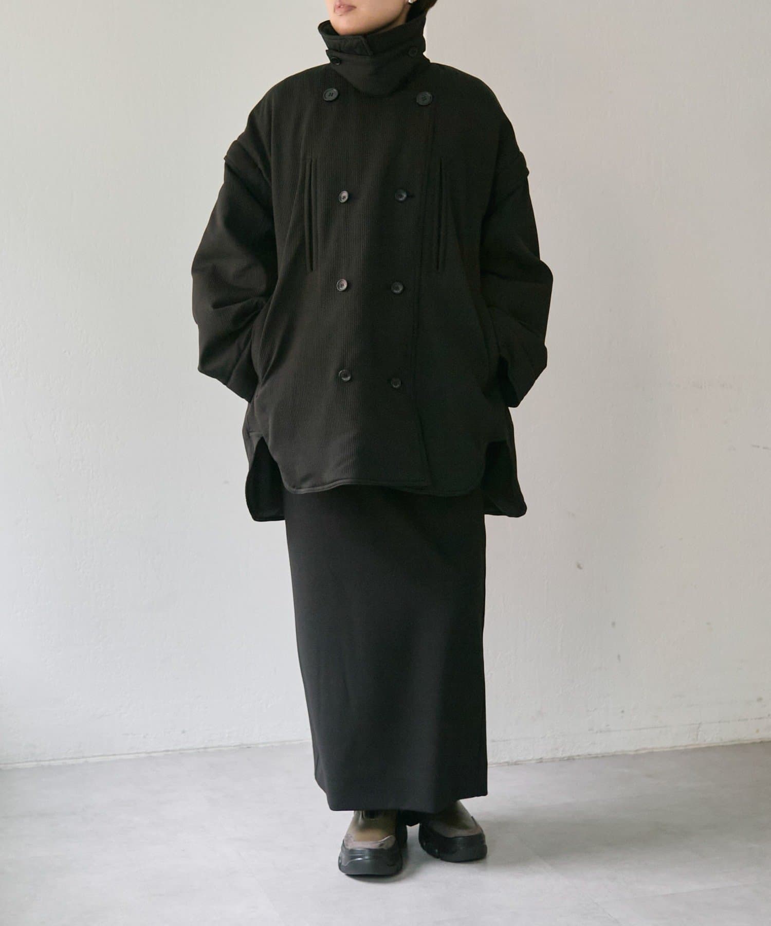 ear PAPILLONNER(イア パピヨネ) 《軽量/袖取り外し可の2WAY仕様》西川リサイクルダウンショート【SUM1 STYLE(スミスタイル)】