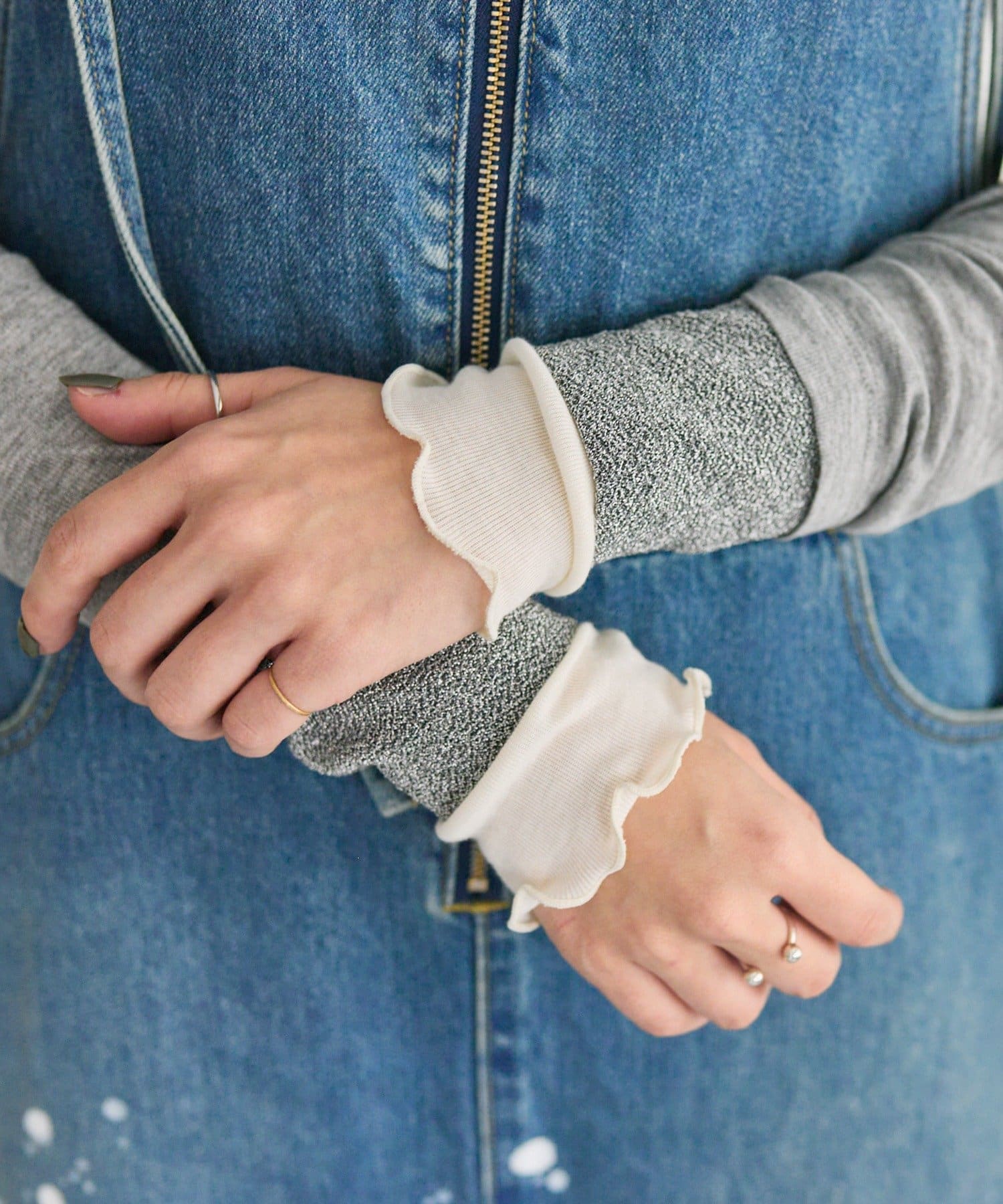 ear PAPILLONNER(イア パピヨネ) 追加決定！袖メロウタートル【SUM1 STYLE(スミスタイル)】