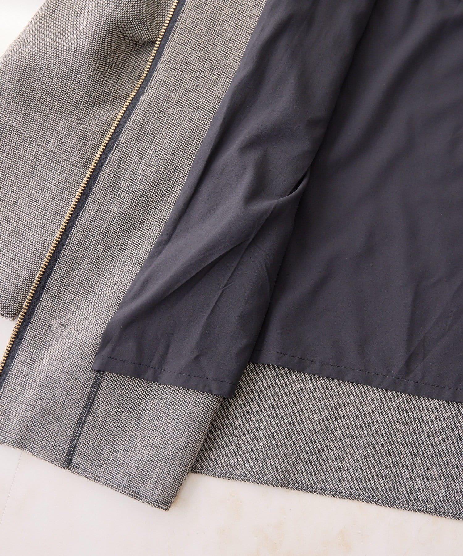 gemeil(ジェムイル) 2WAYダブルジップジャケット(IF-329)