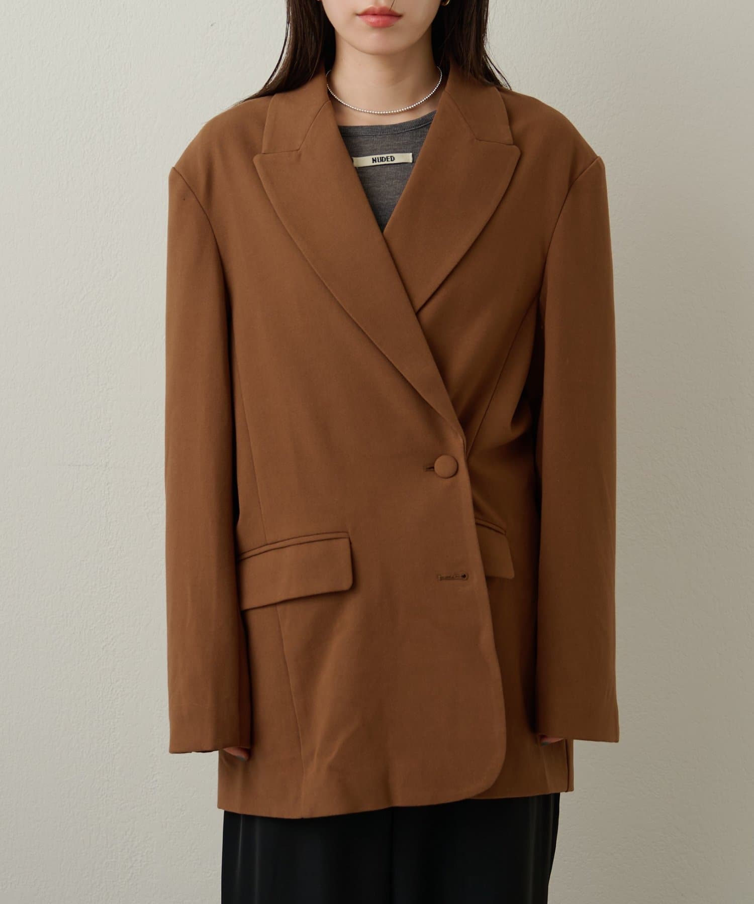 Omekashi(オメカシ) ベルト付きテーラードJK