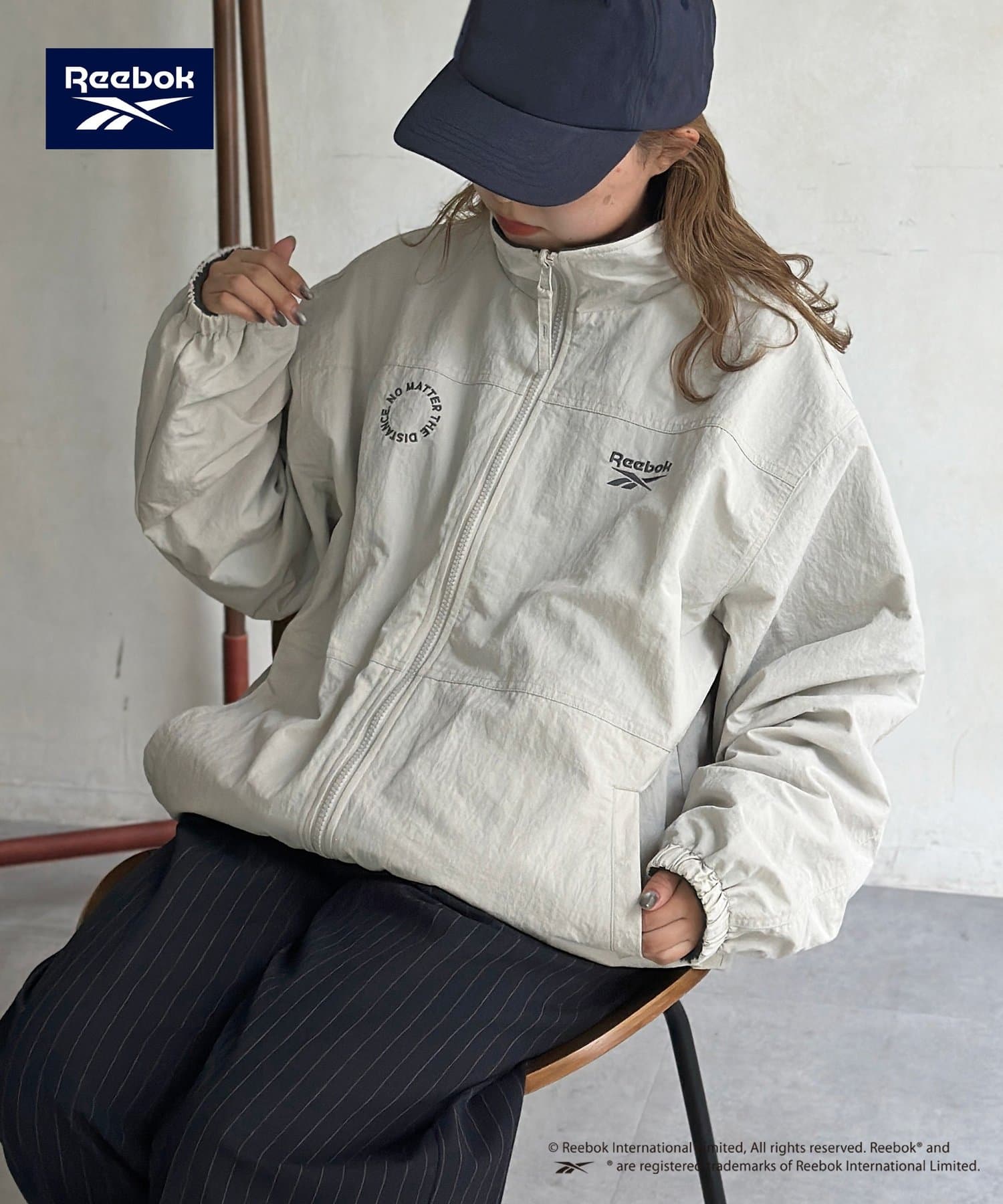 CPCM(シーピーシーエム) 【Reebok】リバーシブルブルゾン