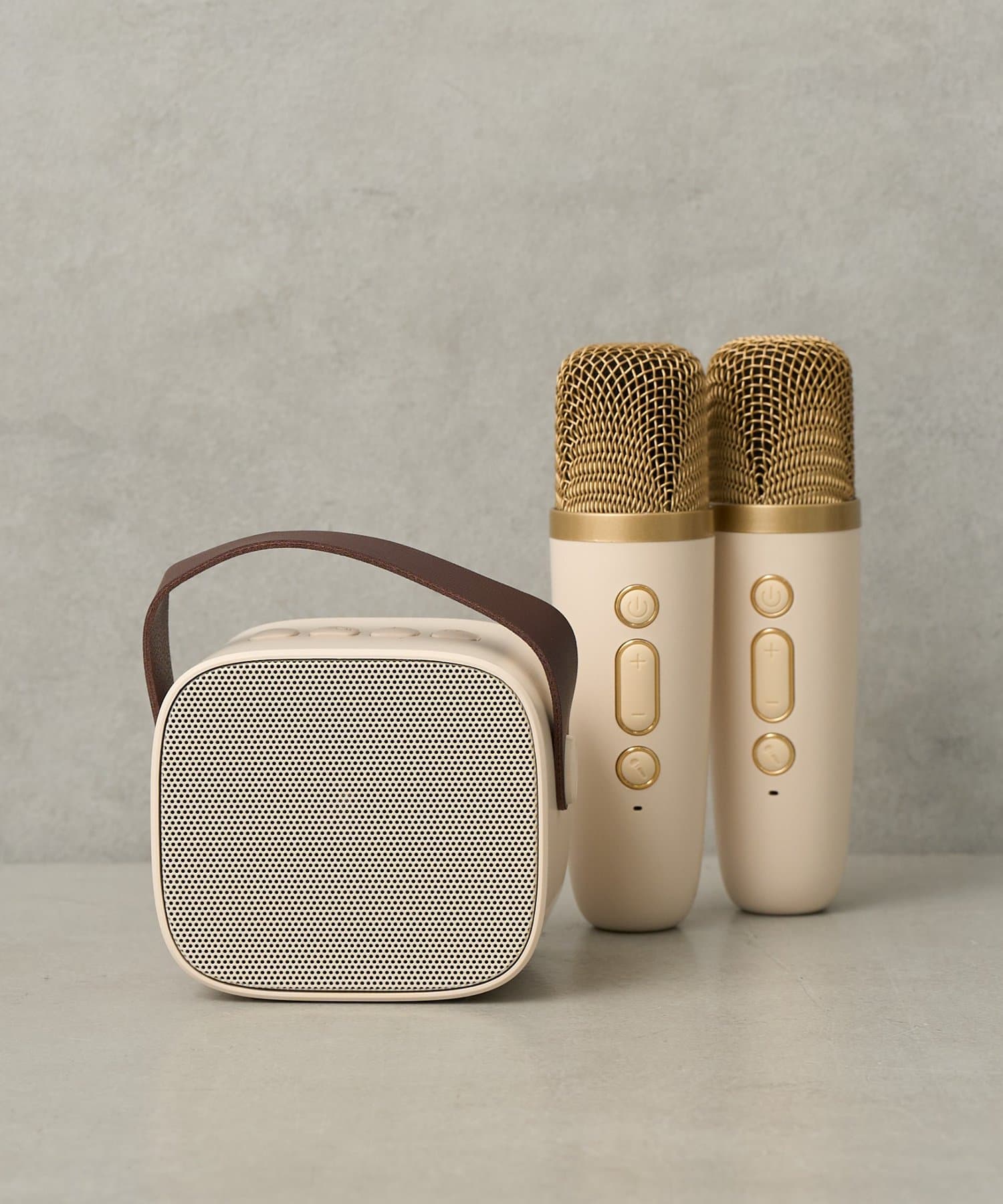 BIRTHDAY BAR(バースデイバー) MINIカラオケマイク&スピーカー マイク2本セット