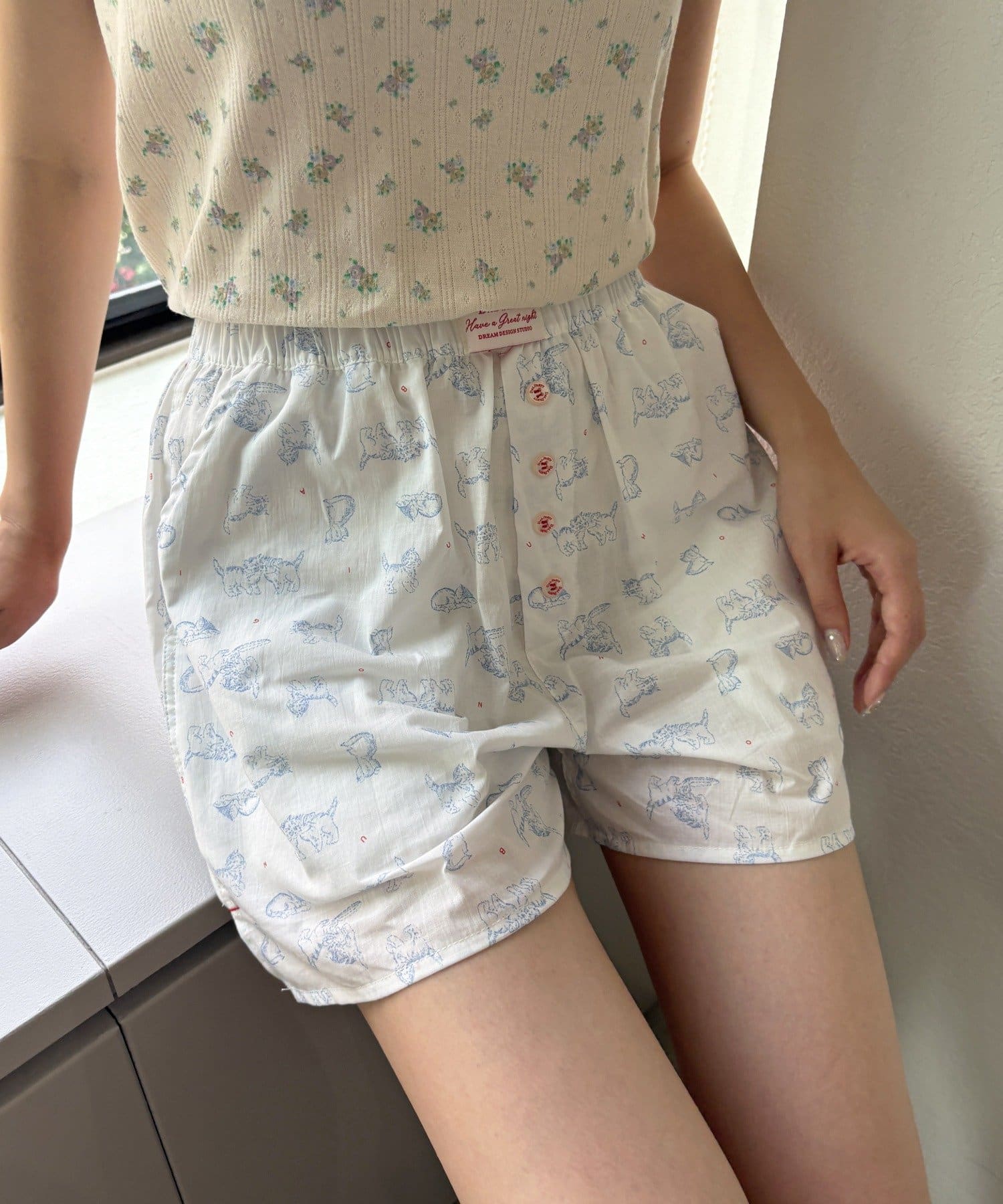 Lattice(ラティス) 【DALPARTY】【WEB限定】ベビーキャットショートパンツ