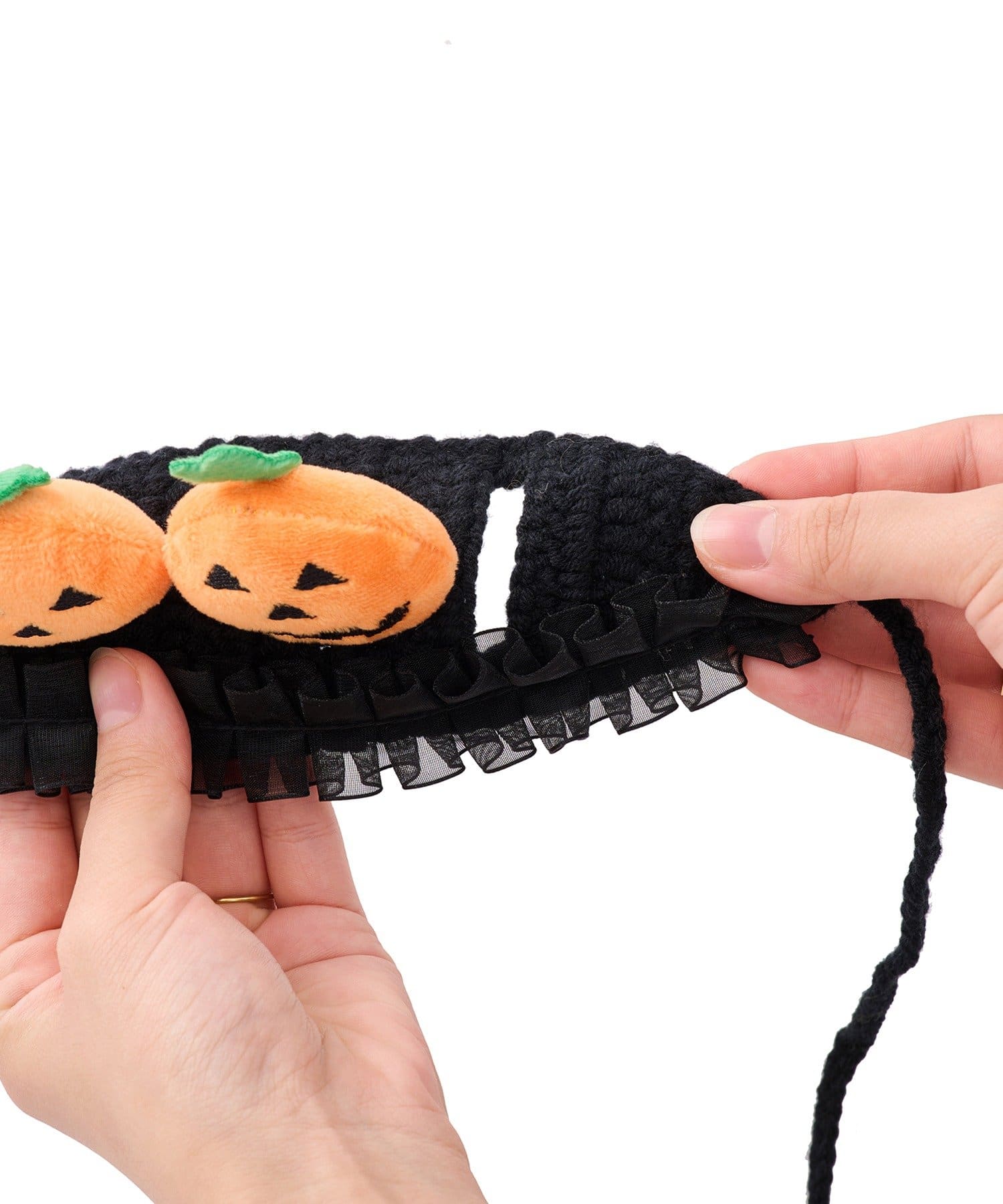 3COINS(スリーコインズ) パンプキンボンネット／ハロウィン