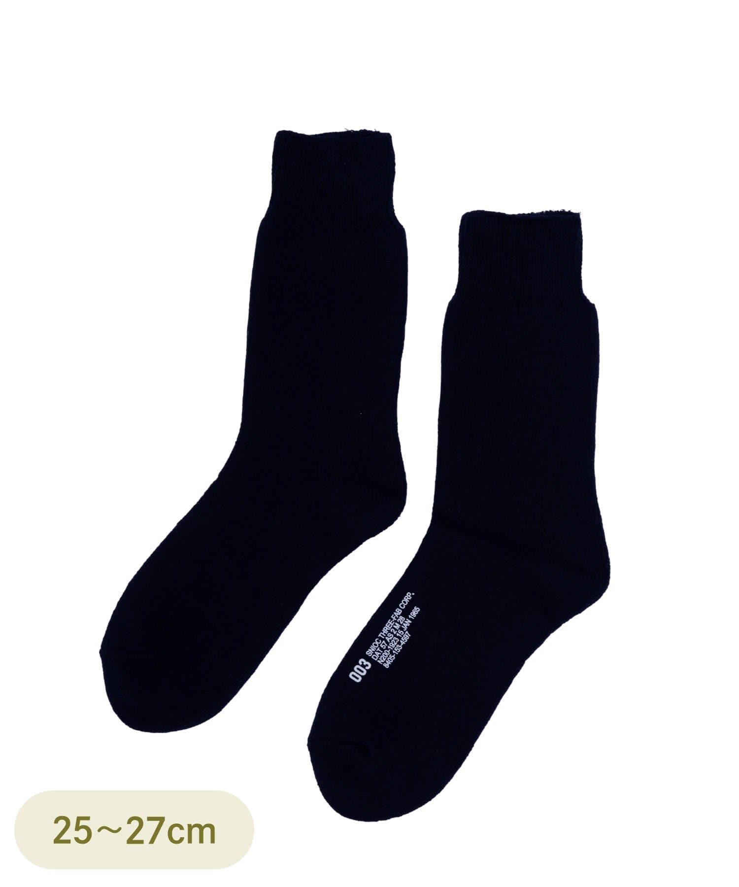 3COINS(スリーコインズ) MIL ARCHIVES SOCKS／MENS