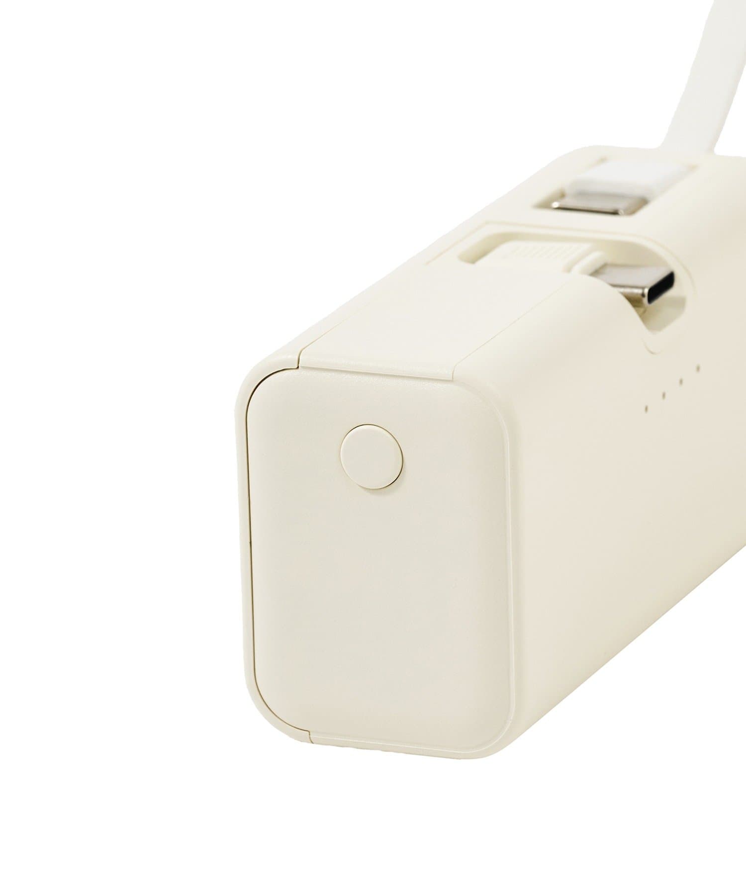 3COINS(スリーコインズ) ウォッチ充電付き直挿しモバイルバッテリーTYPE-C