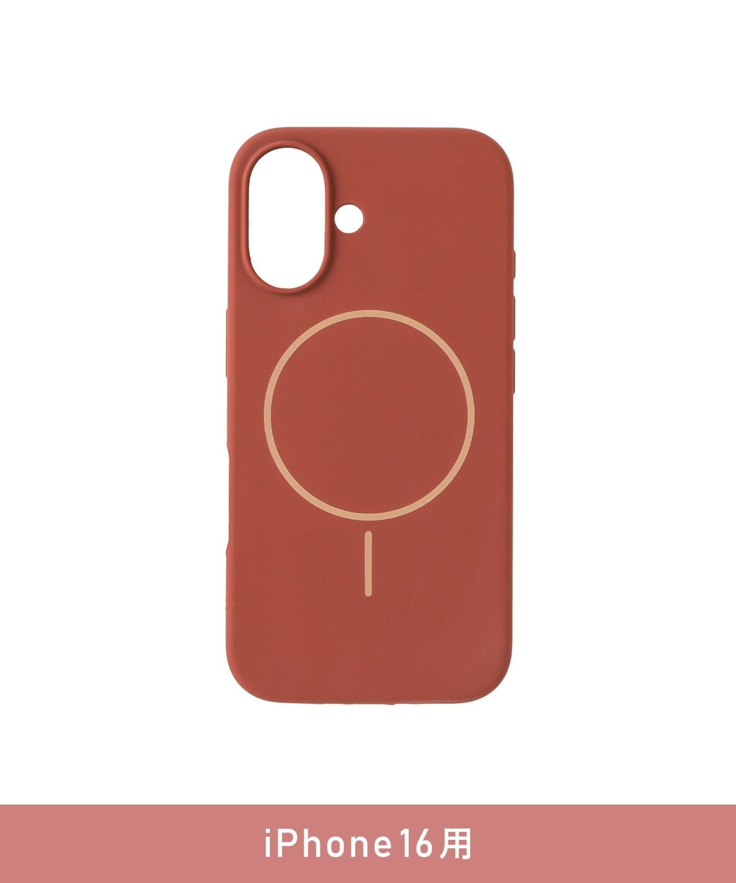 3COINS(スリーコインズ) マグネット対応スマホケース：iPhone16用