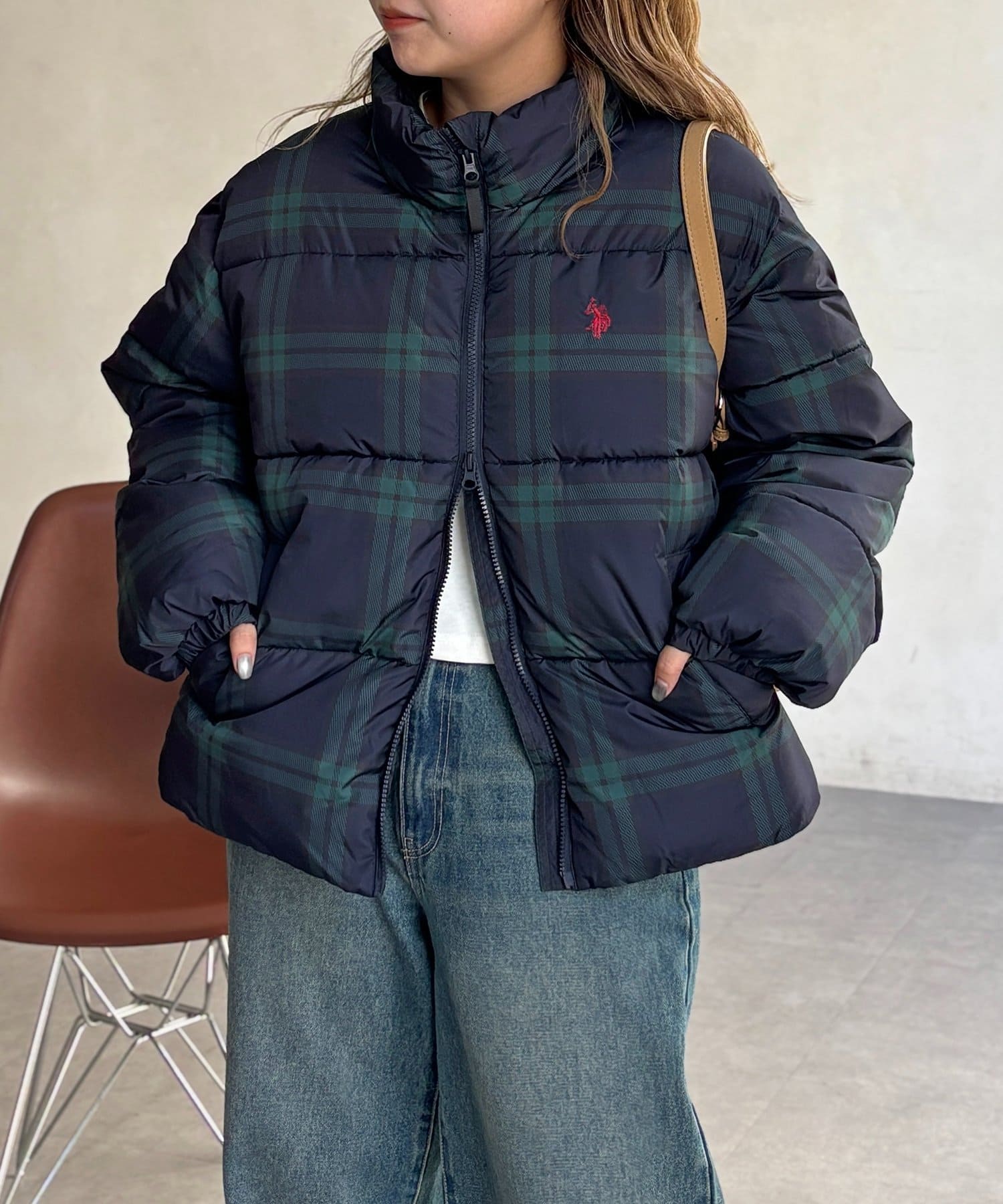 CPCM(シーピーシーエム) 【U.S. POLO ASSN.】撥水中綿ジャケット