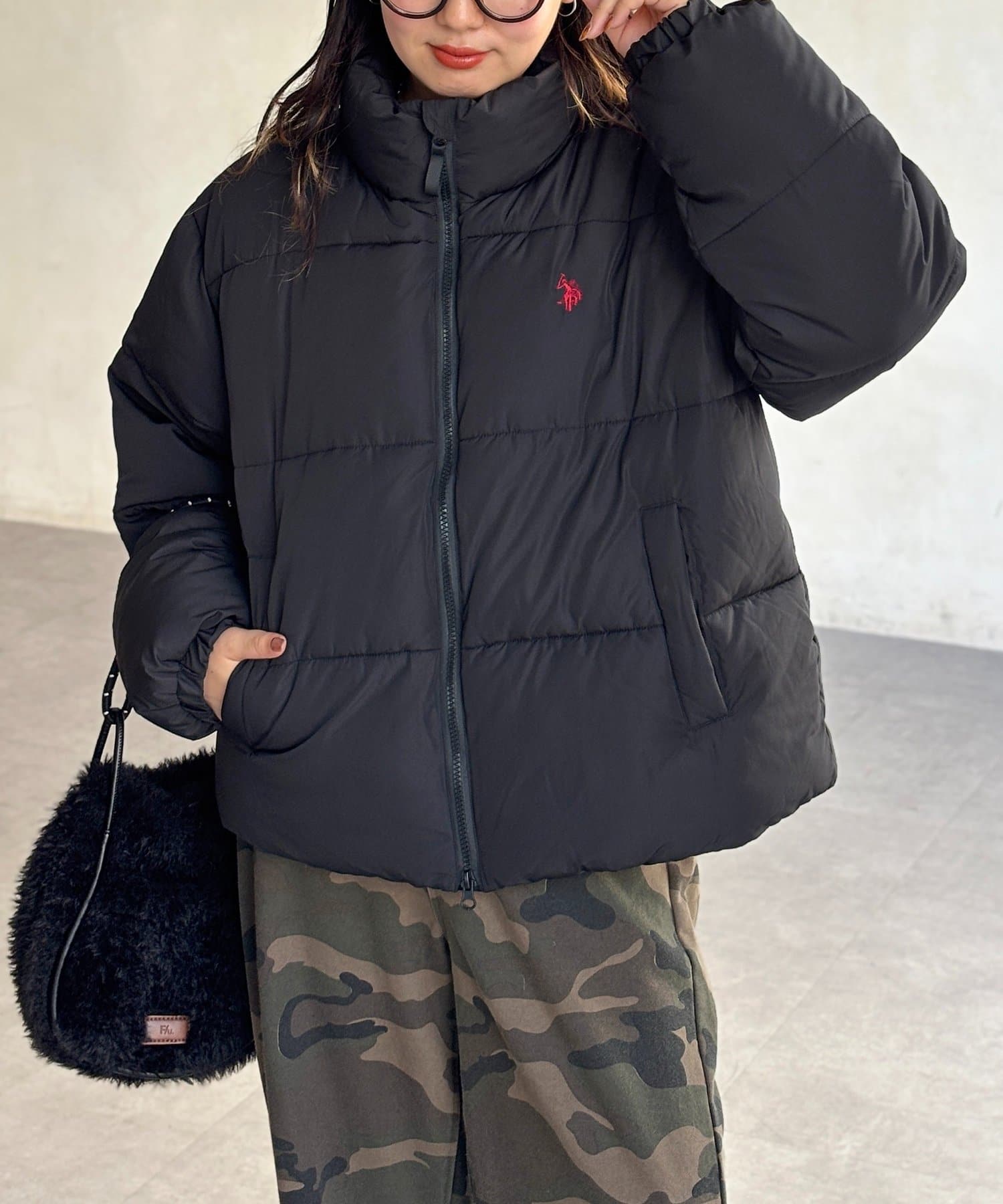 CPCM(シーピーシーエム) 【U.S. POLO ASSN.】撥水中綿ジャケット