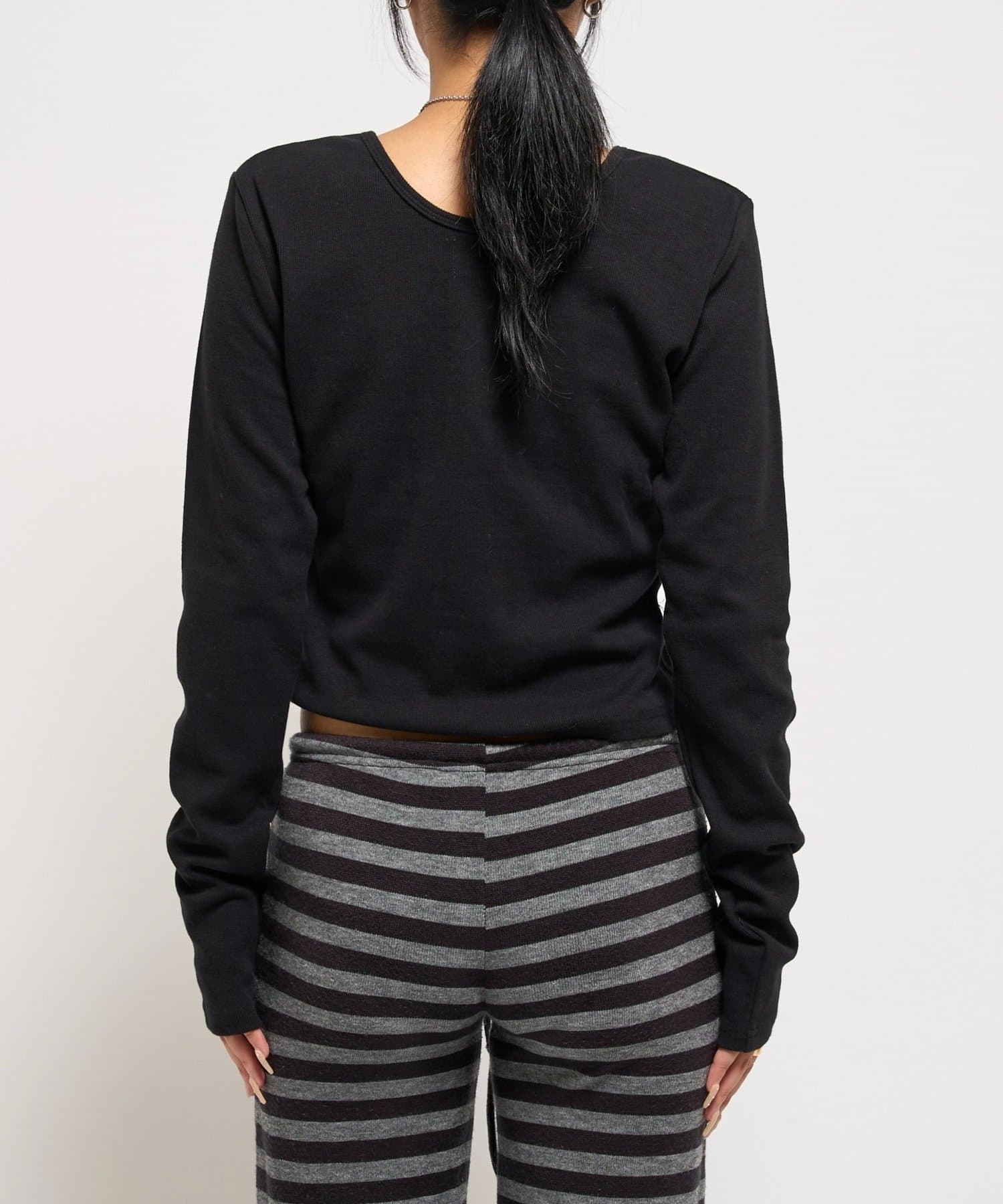 WHO’S WHO gallery(フーズフーギャラリー) リングドットL/Sトップス