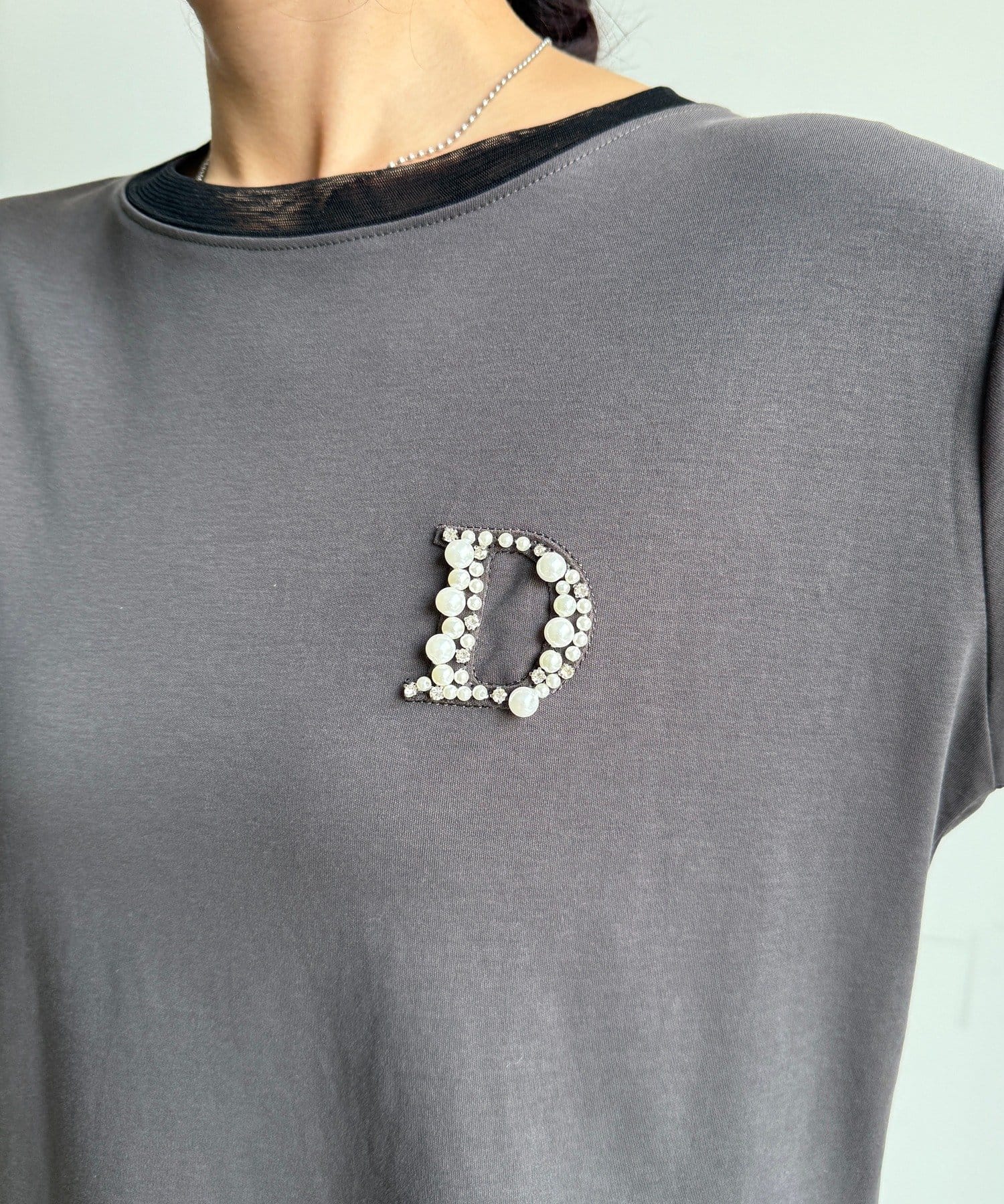 DOUDOU(ドゥドゥ) DビジューロンTEE