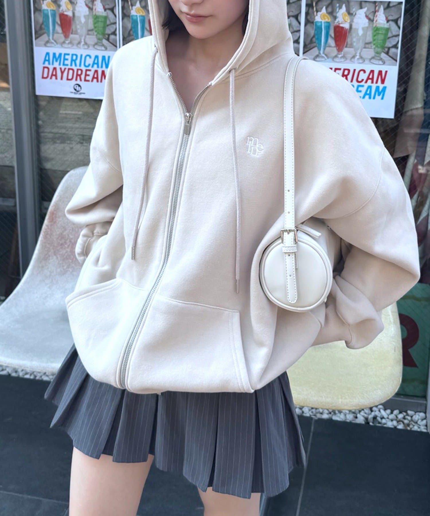 【未使用・未開封品】LiSA   BIGパーカー Mサイズ mline]バックロゴBIGパーカー | mline(エムライン)レディース