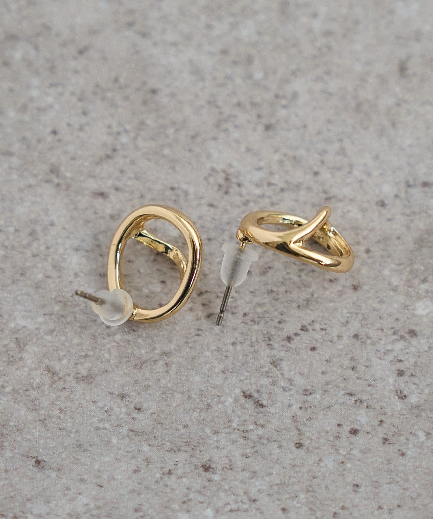 DISCOAT(ディスコート) 【GOLDY】ニュアンスサークルピアス