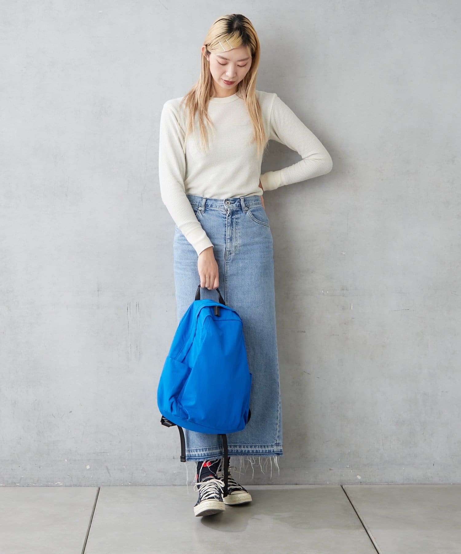 BIRTHDAY BAR(バースデイバー) 撥水ナイロンマルチポケットリュック／13ポケット