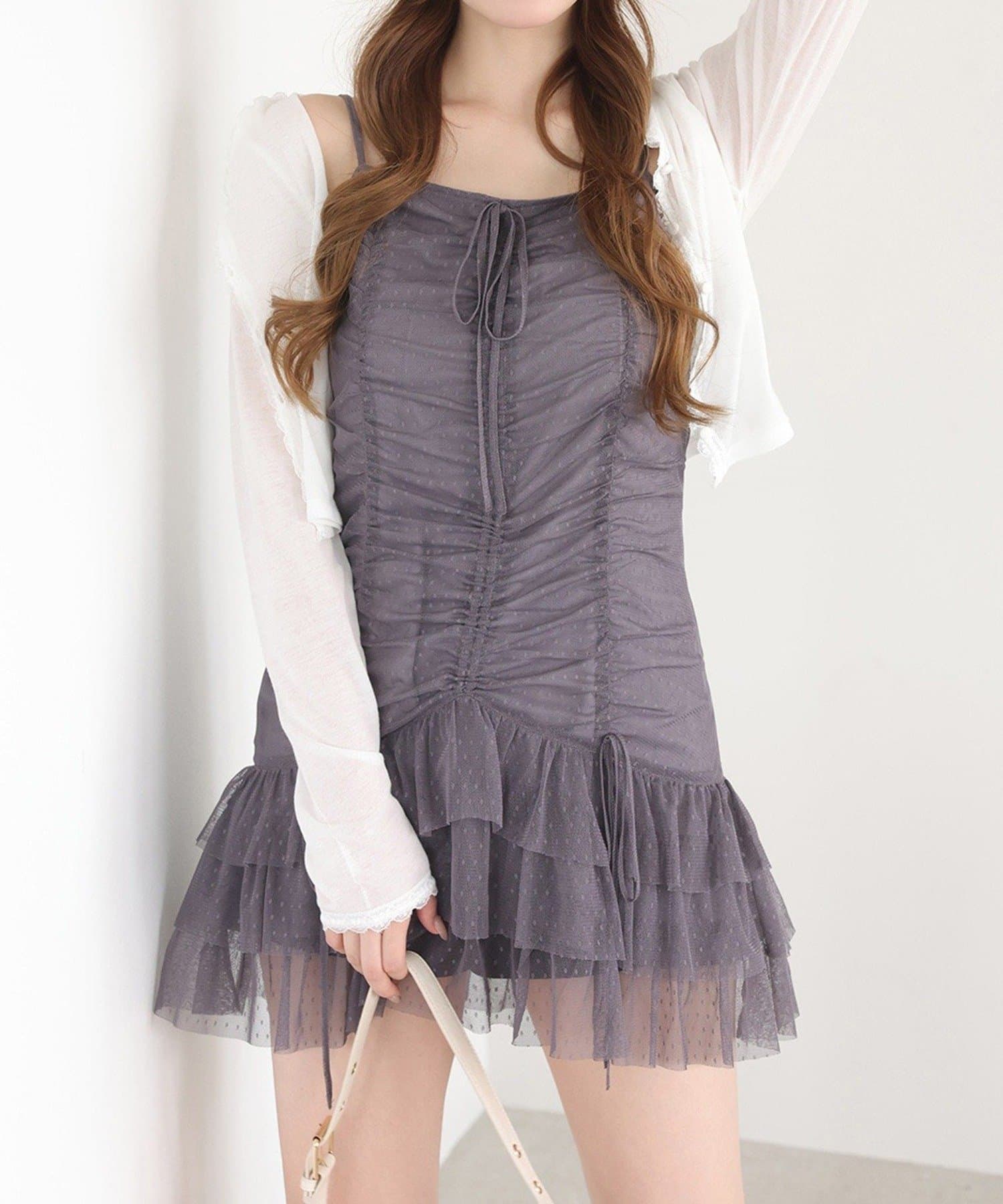 NICE CLAUP / OLIVE des OLIVE OUTLET(ナイスクラップ  / オリーブ デ オリーブ アウトレット) 【one after another】ドロストチュニック