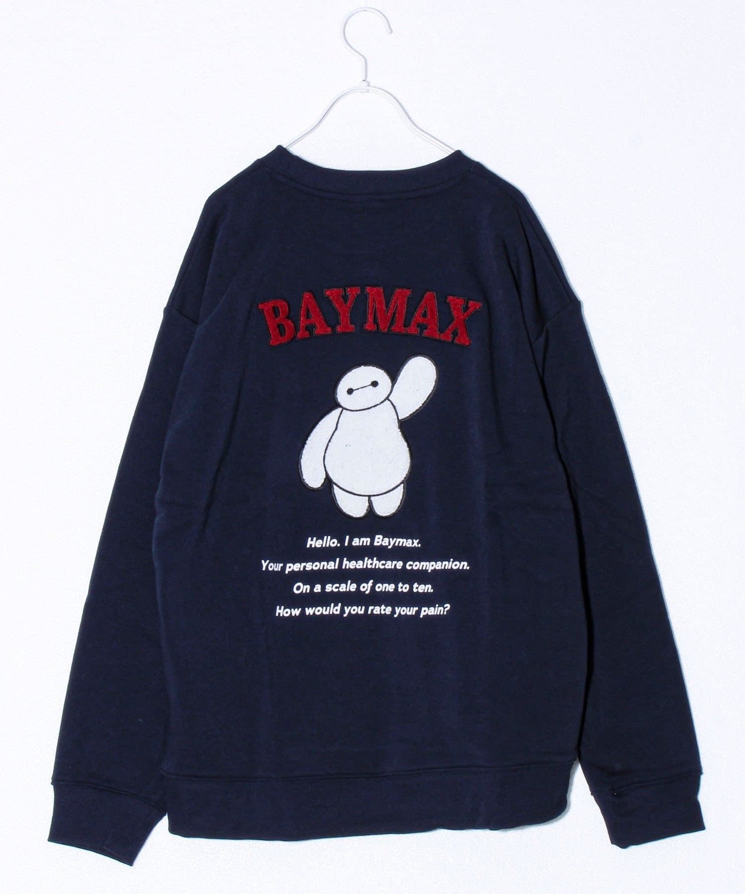 定価40700円　ダボロ　ミッキー サガラ刺繍　パーカー　新品未使用3959 ミッキー＆ベイマックス】UNISEX サガラ刺繍 裏起毛スウェット