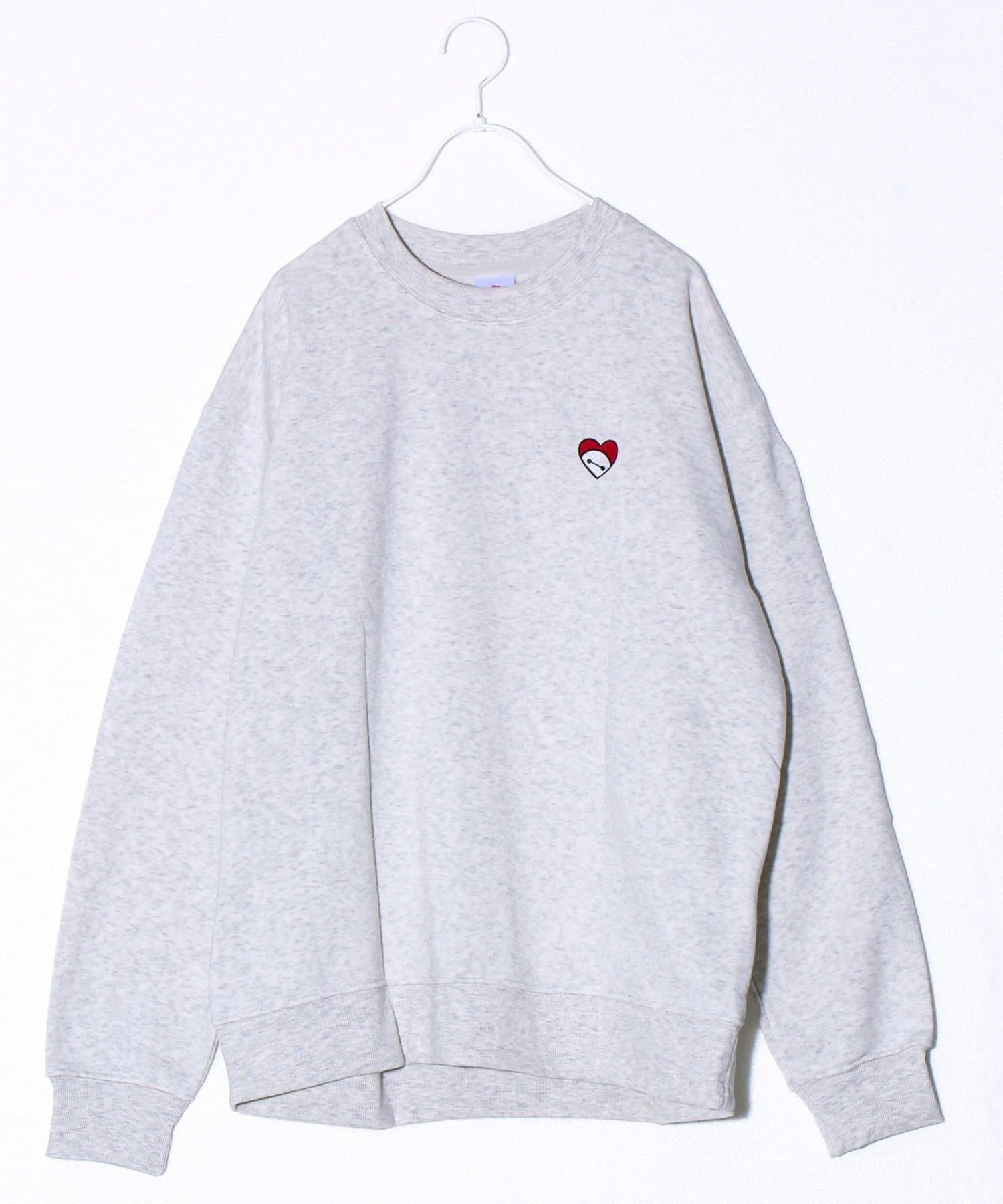 FREDY & GLOSTER(フレディ アンド グロスター) 【ミッキー＆ベイマックス】UNISEX サガラ刺繍 裏起毛スウェット