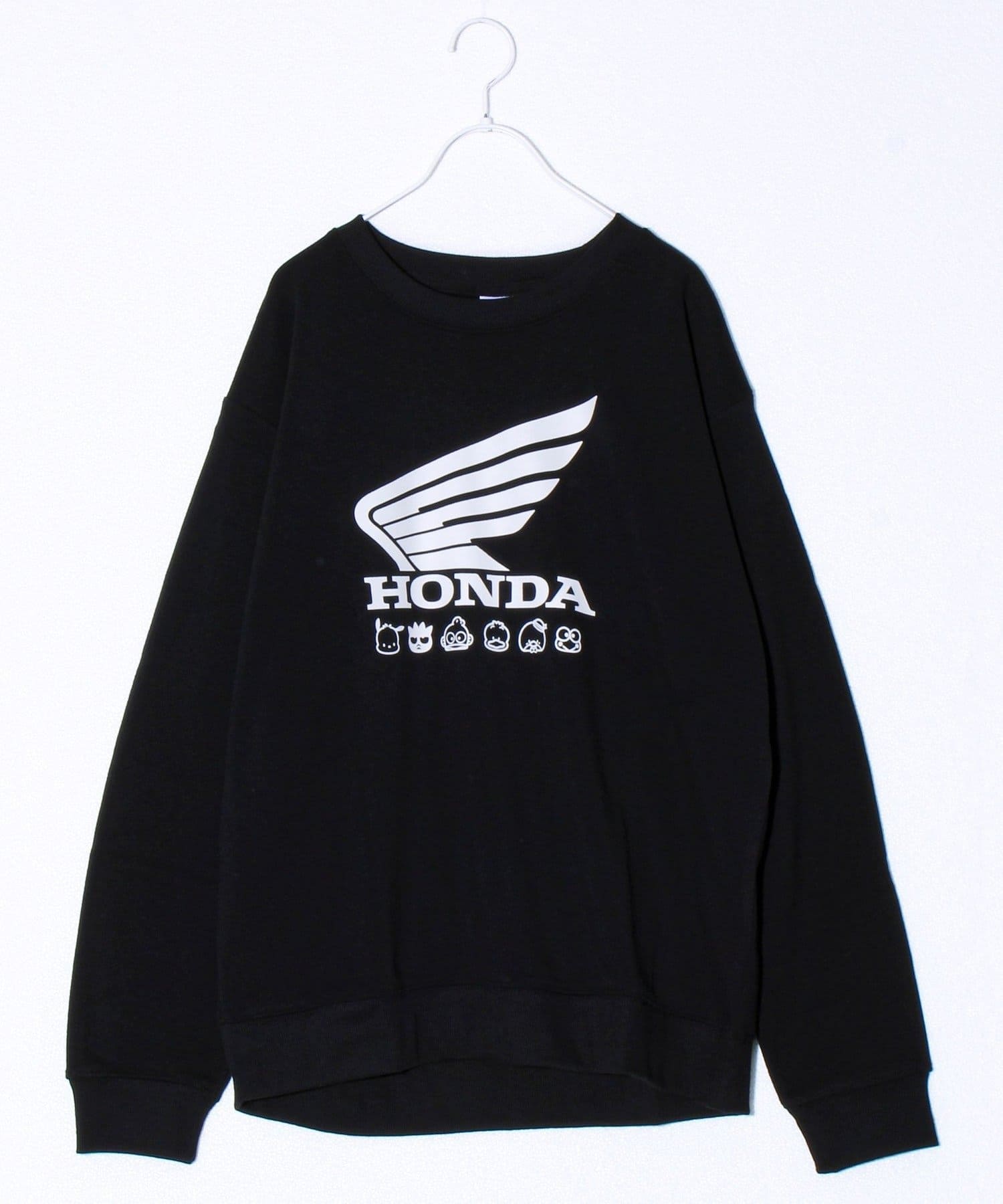 FREDY & GLOSTER(フレディ アンド グロスター) 【ホンダ×はぴだんぶい】UNISEX ウィング＆サークルカブ 裏起毛スウェット