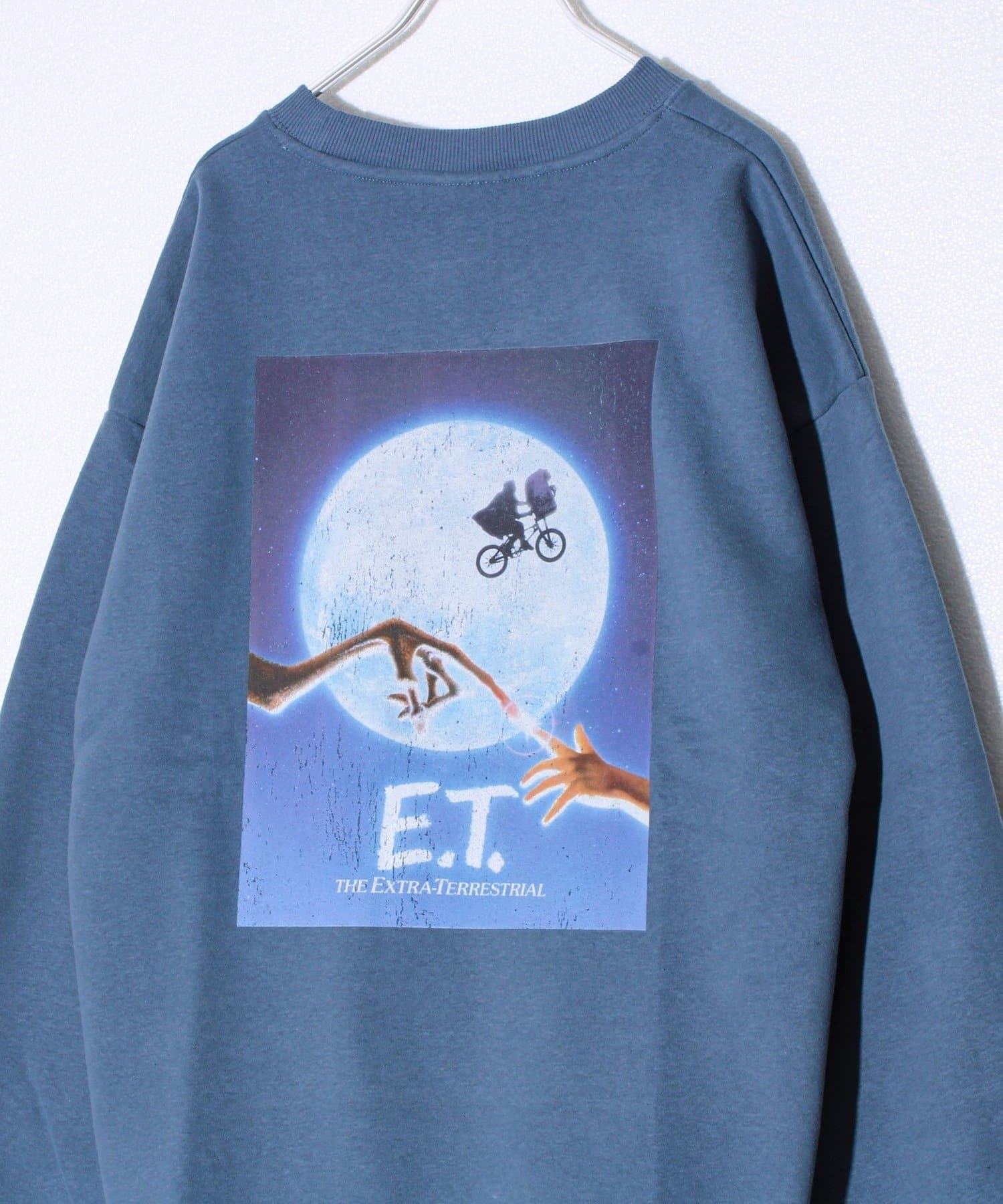 FREDY & GLOSTER(フレディ アンド グロスター) 【E.T. & JAWS】UNISEX ヴィンテージ風 裏起毛スウェット