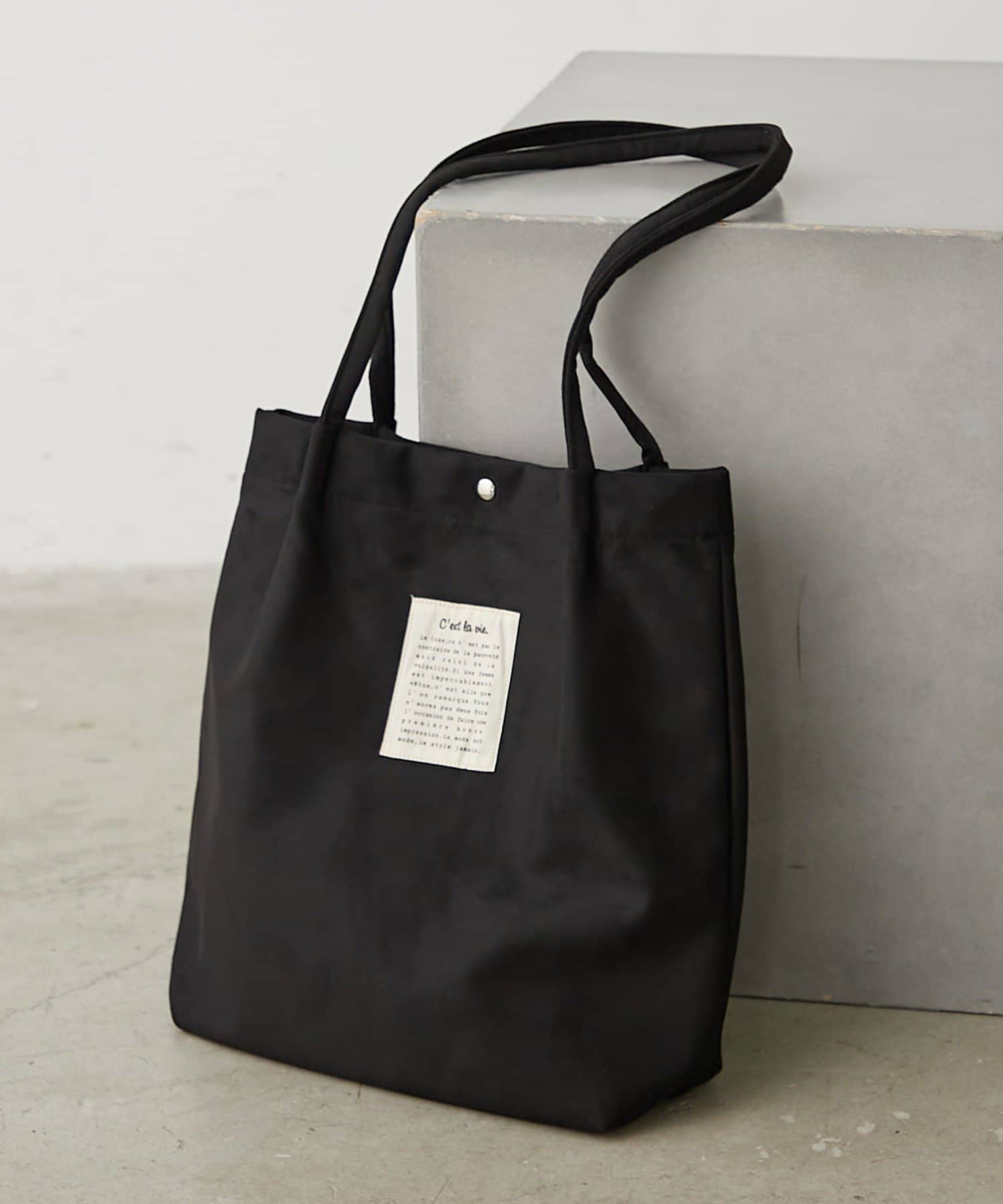 NICE CLAUP / OLIVE des OLIVE OUTLET(ナイスクラップ  / オリーブ デ オリーブ アウトレット) 【RMAF】フェイクスエードハンドルタックトート
