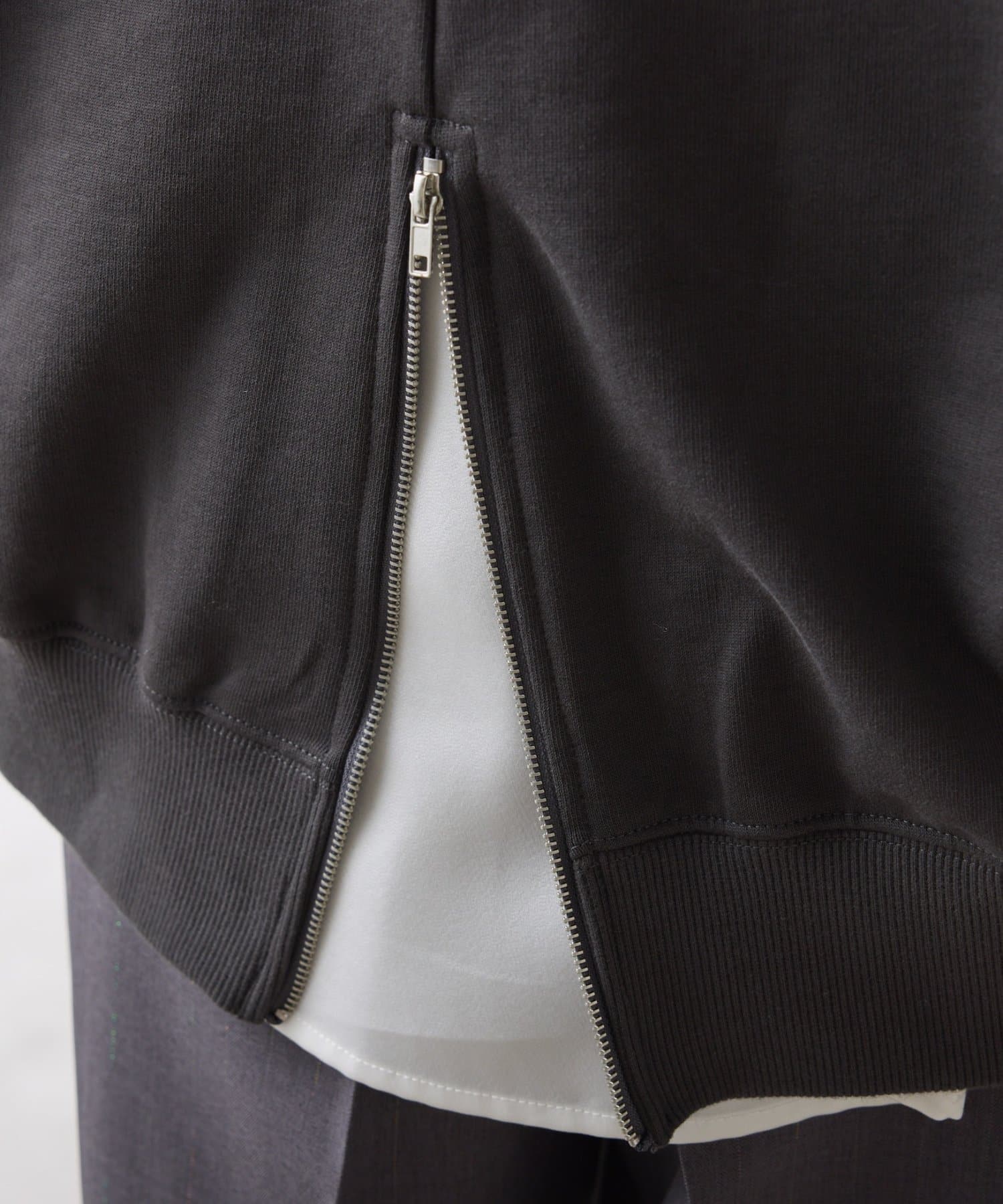 COLLAGE GALLARDAGALANTE(コラージュ ガリャルダガランテ) 【大人のスウェット】バックファスナーロゴスウェット