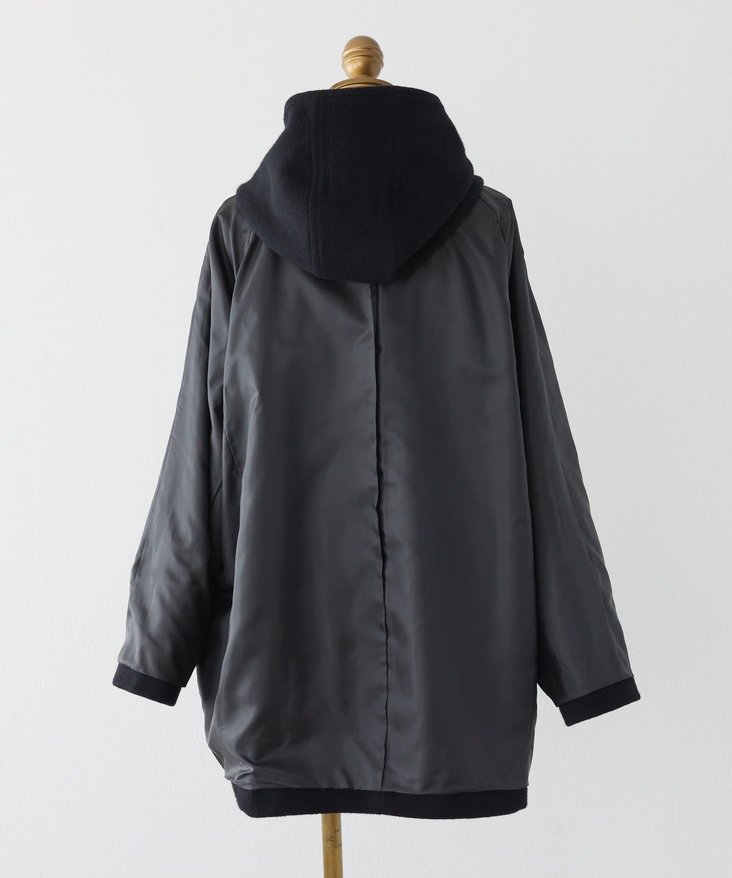 RIVE DROITE(リヴドロワ) 【顔周り華やか】ビーバーフーディコート