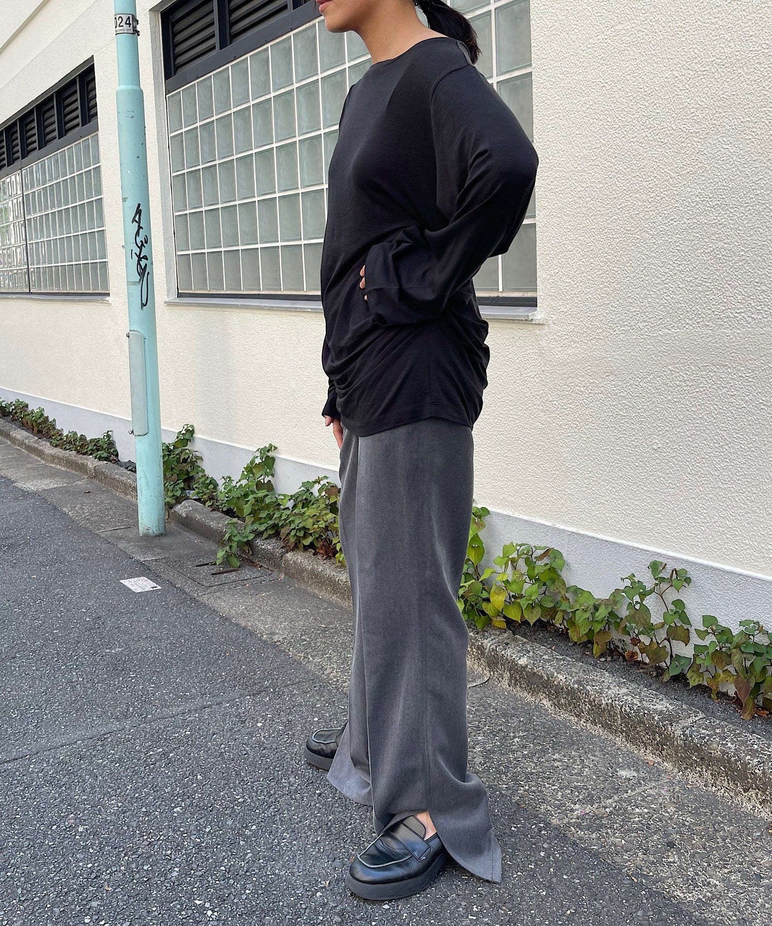 Pasterip(パセリ) 【Layering set】Loose tee& Twist tank