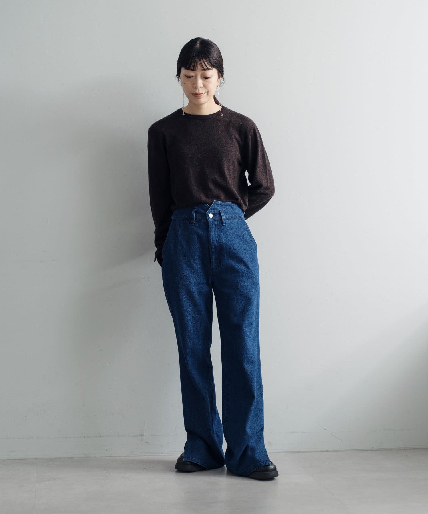 Pasterip(パセリ) 【Layering set】 Wool cropped  & arm cover
