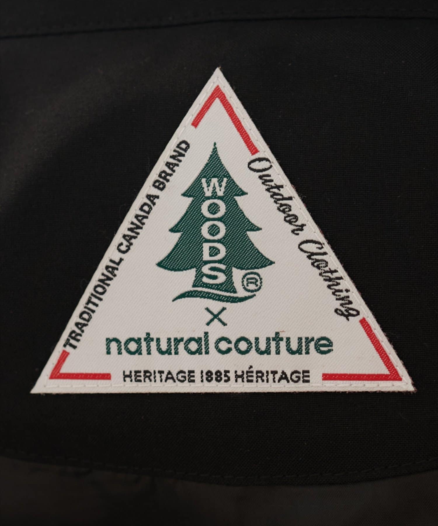 natural couture(ナチュラルクチュール) 【WOODS × natural couture】ミドル丈ダウン