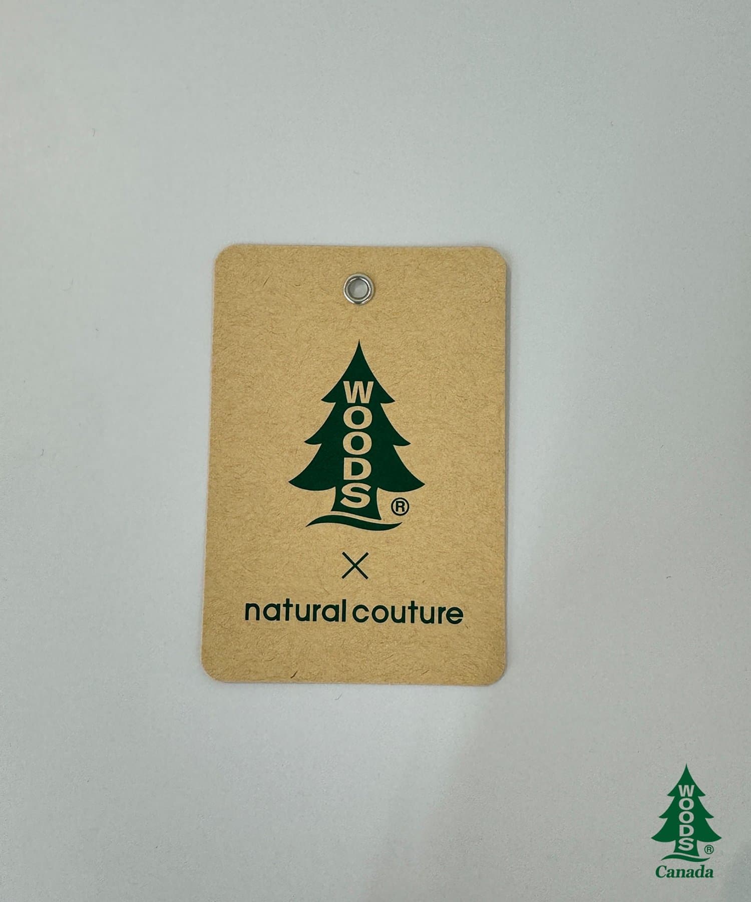 natural couture(ナチュラルクチュール) 【WOODS × natural couture】ミドル丈ダウン