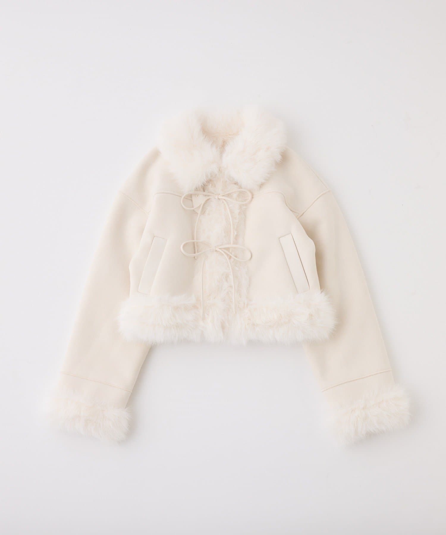 one after another NICE CLAUP(ワンアフターアナザー ナイスクラップ) 【premium order】ムートンアウター/セットアップボトムあり
