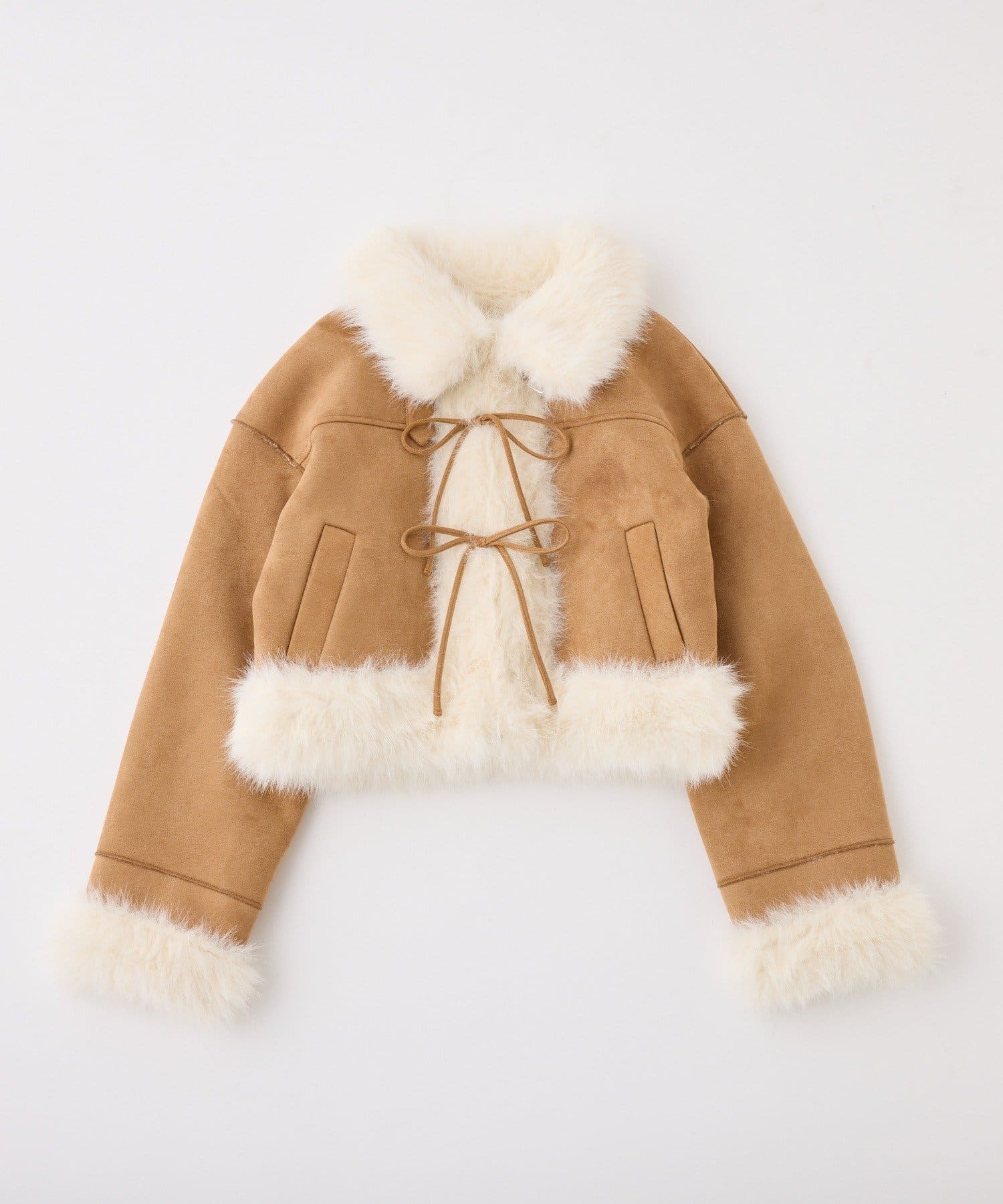 one after another NICE CLAUP(ワンアフターアナザー ナイスクラップ) 【premium order】ムートンアウター/セットアップボトムあり