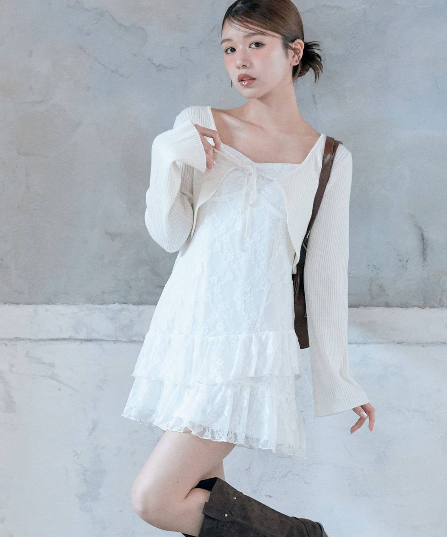 OLIVE des OLIVE YUI企画 ワンピースとボレロ セット OLIVE des OLIVE ゆいワンピ ボレロセット - メルカリ