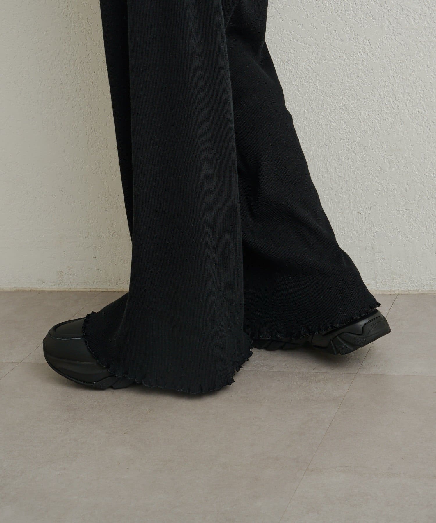 Omekashi(オメカシ) Hanes ロングワイドパンツ
