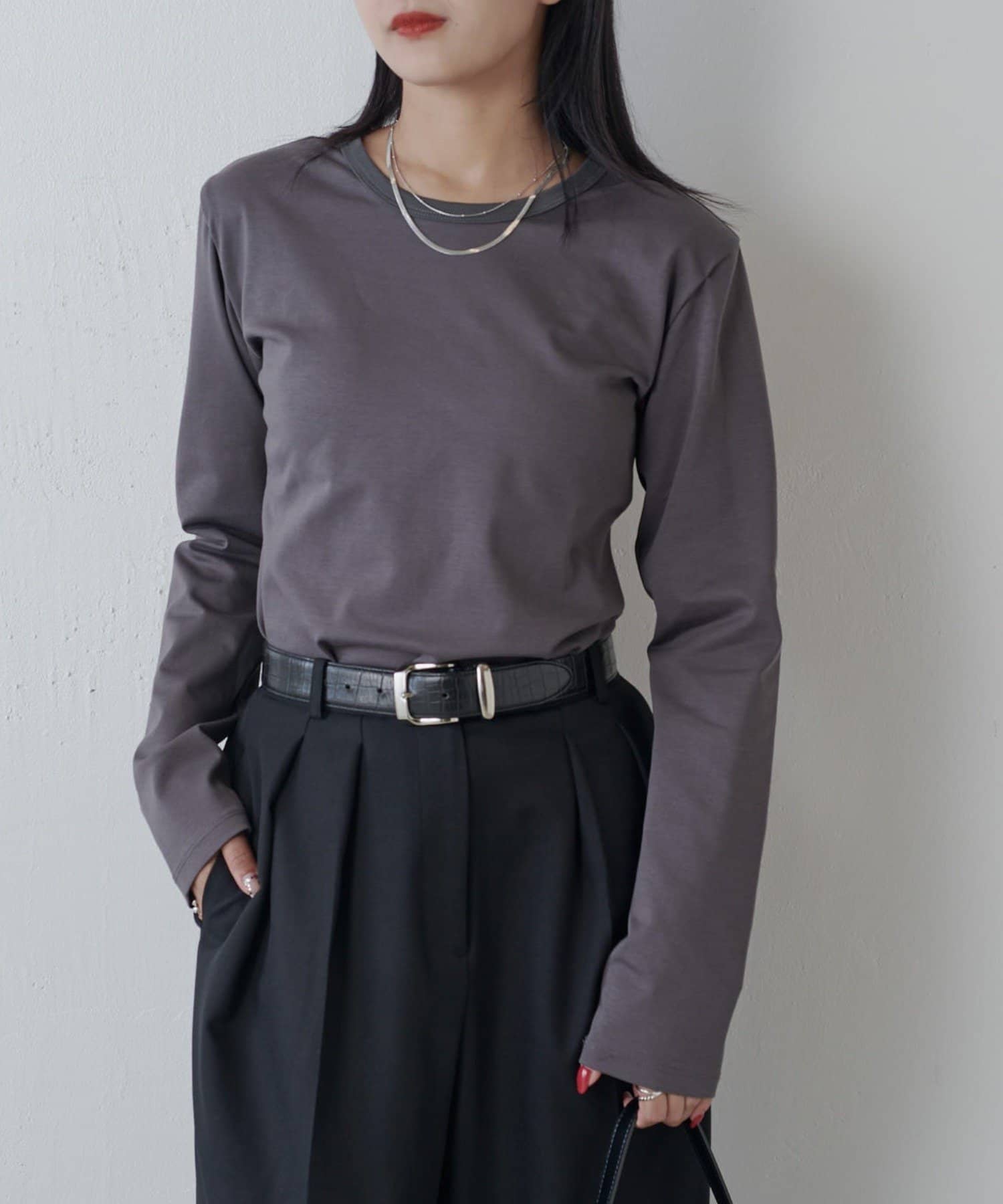 Lui's(ルイス) ショルダーパットロンT