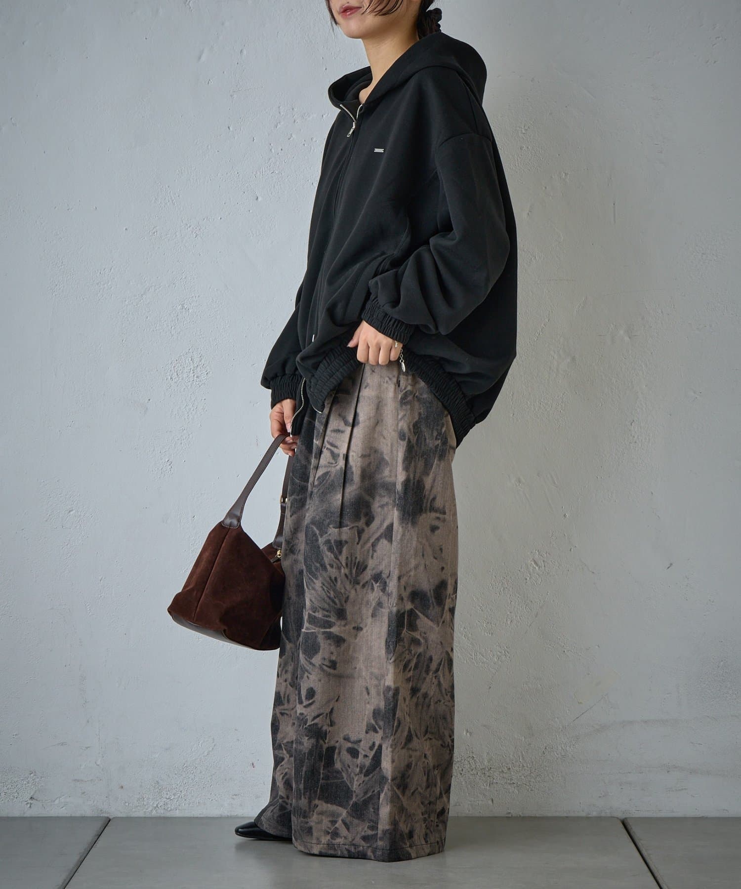 -goocy-(グーシー) スムースダンボールBIGパーカー