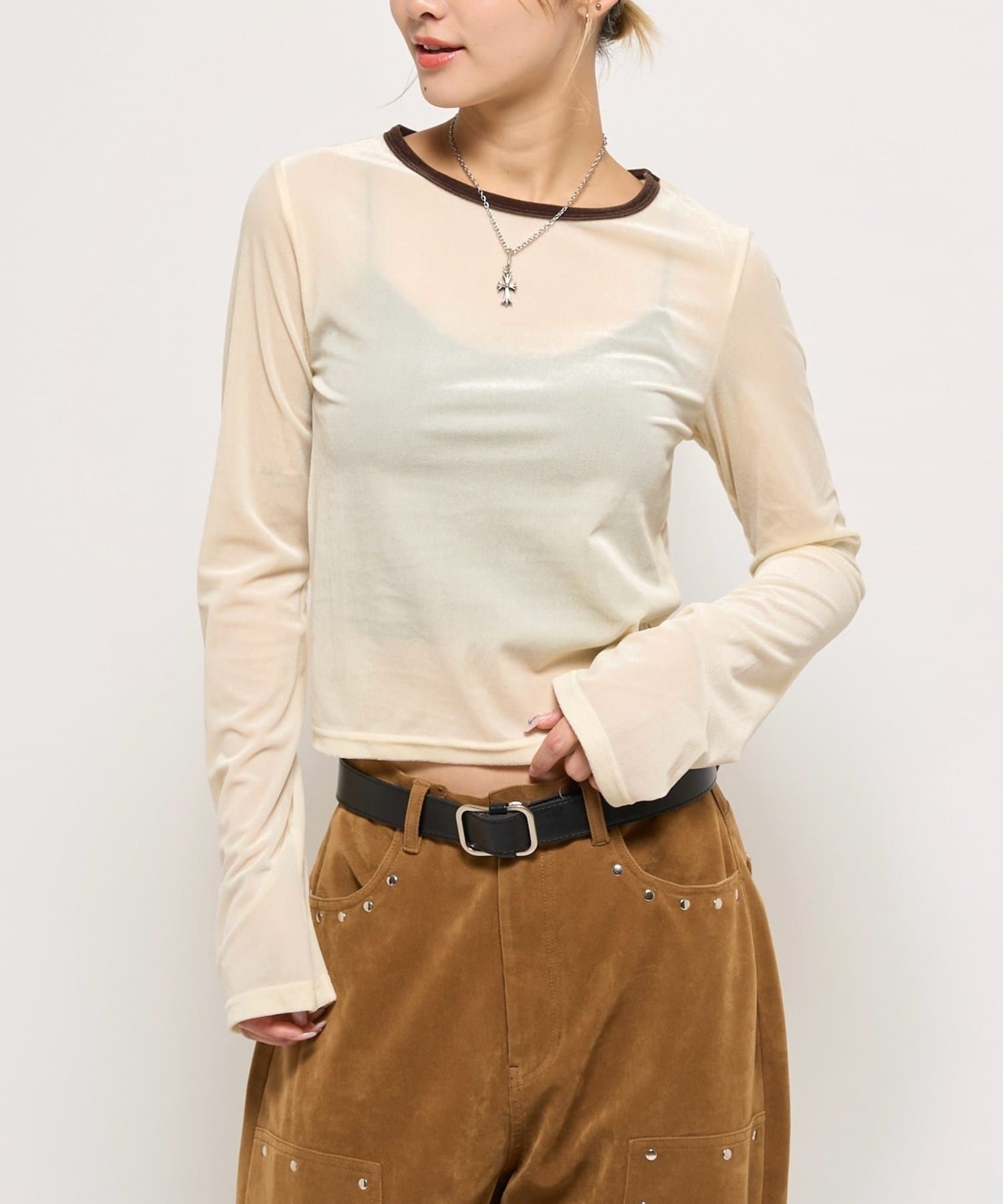 ベロアリンガートップス | WHO'S WHO gallery(フーズフーギャラリー