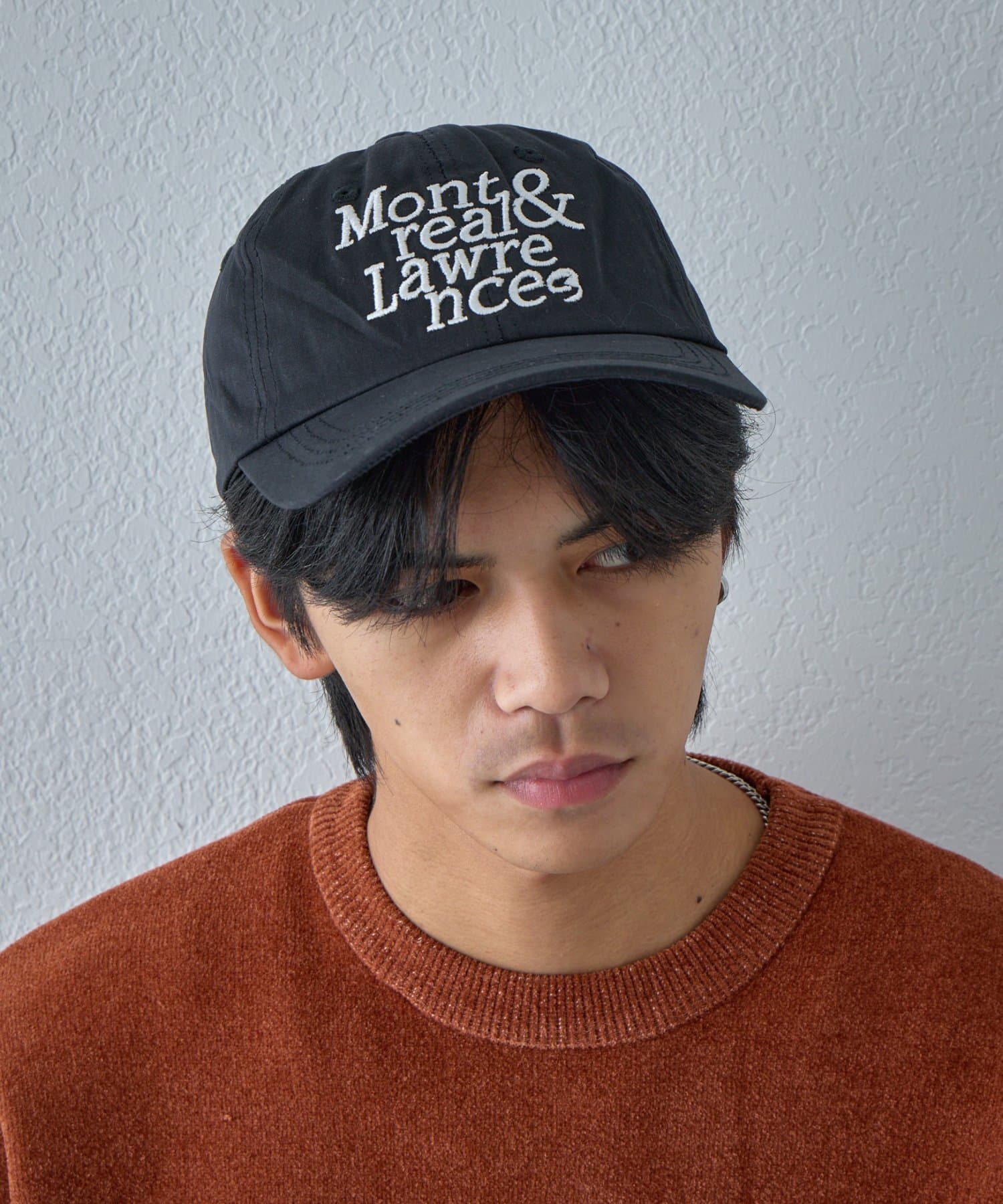 -goocy-(グーシー) コットンロゴ刺繍キャップ