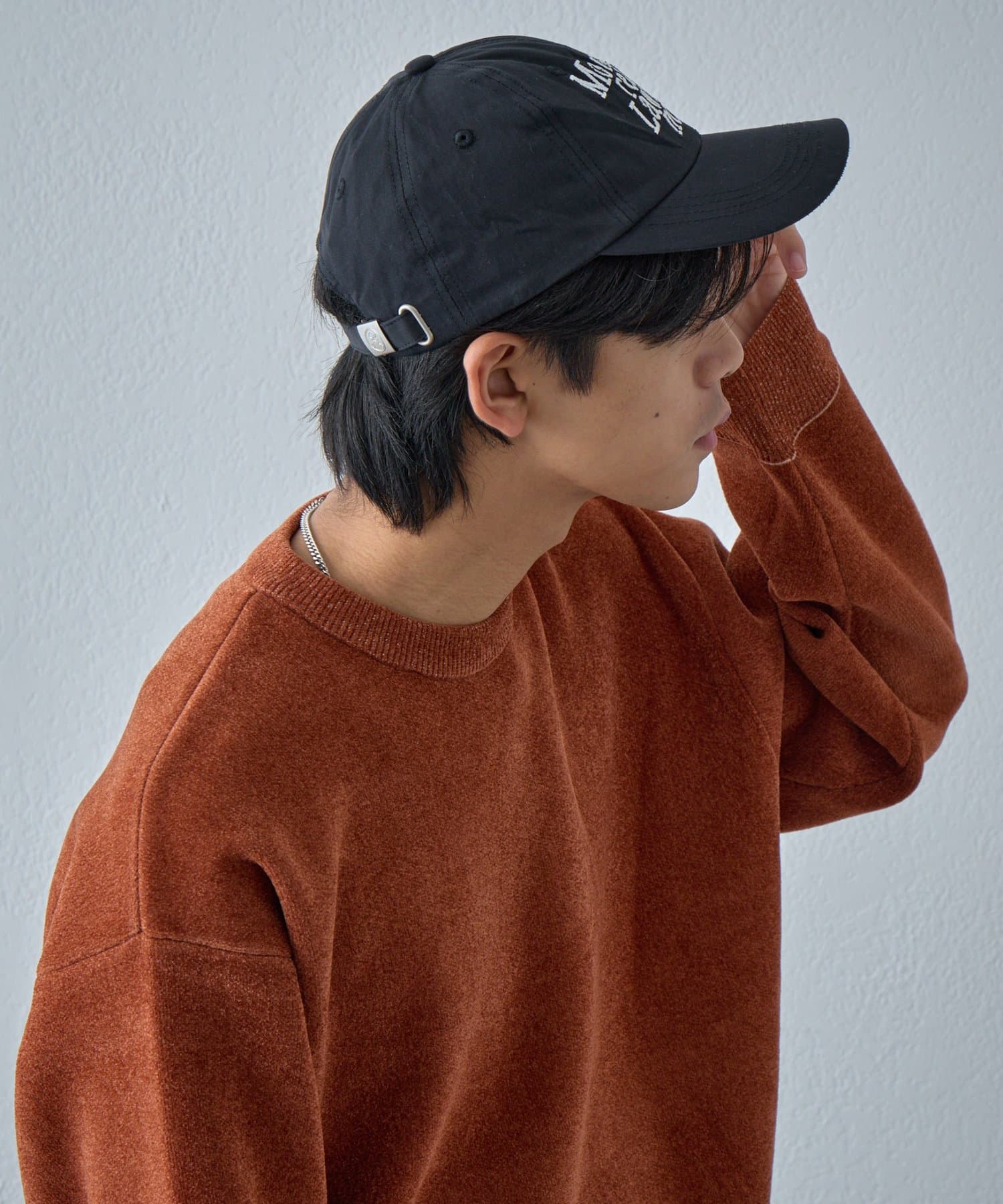 -goocy-(グーシー) コットンロゴ刺繍キャップ