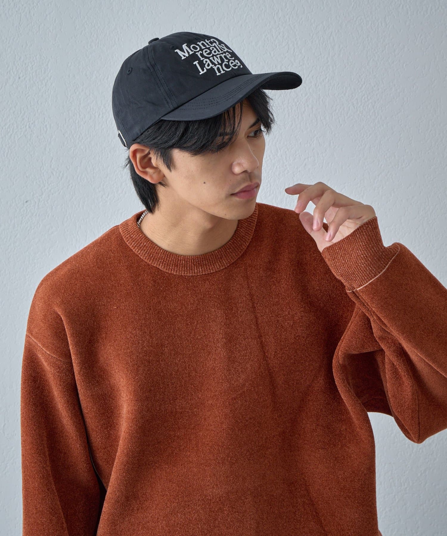 -goocy-(グーシー) コットンロゴ刺繍キャップ