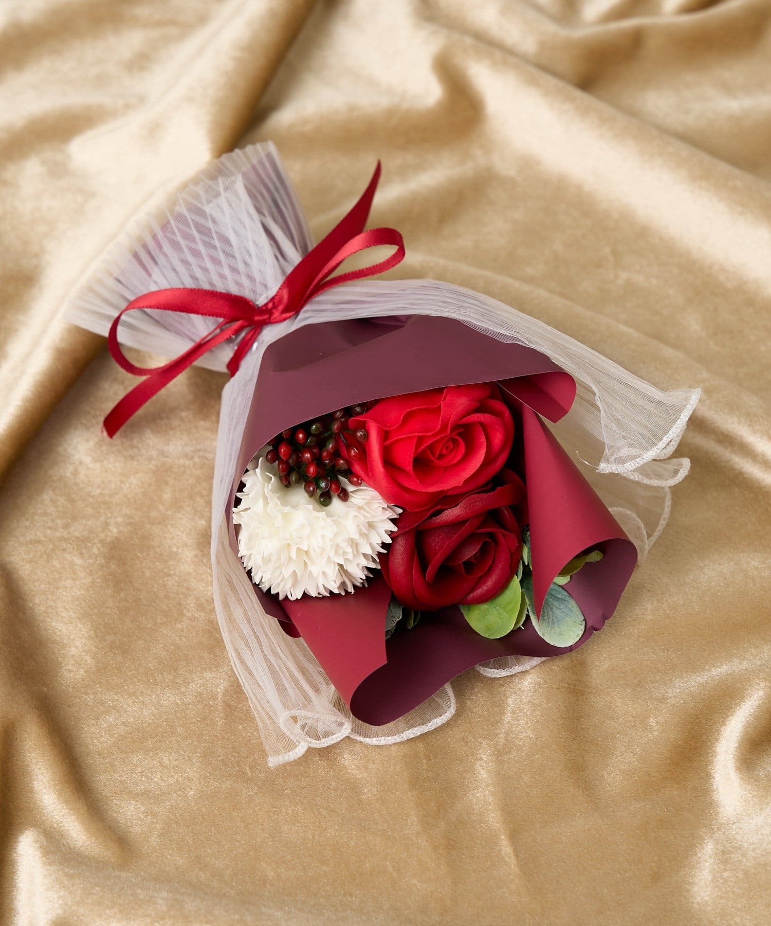 BIRTHDAY BAR(バースデイバー) Soap Flower Bouquet Noel Rouge
