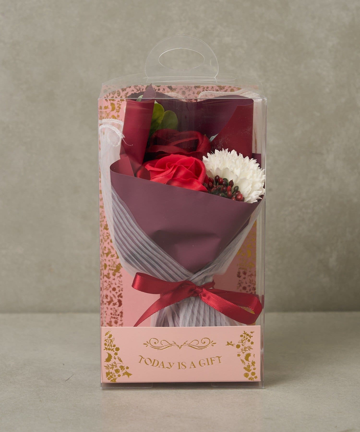 BIRTHDAY BAR(バースデイバー) Soap Flower Bouquet Noel Rouge