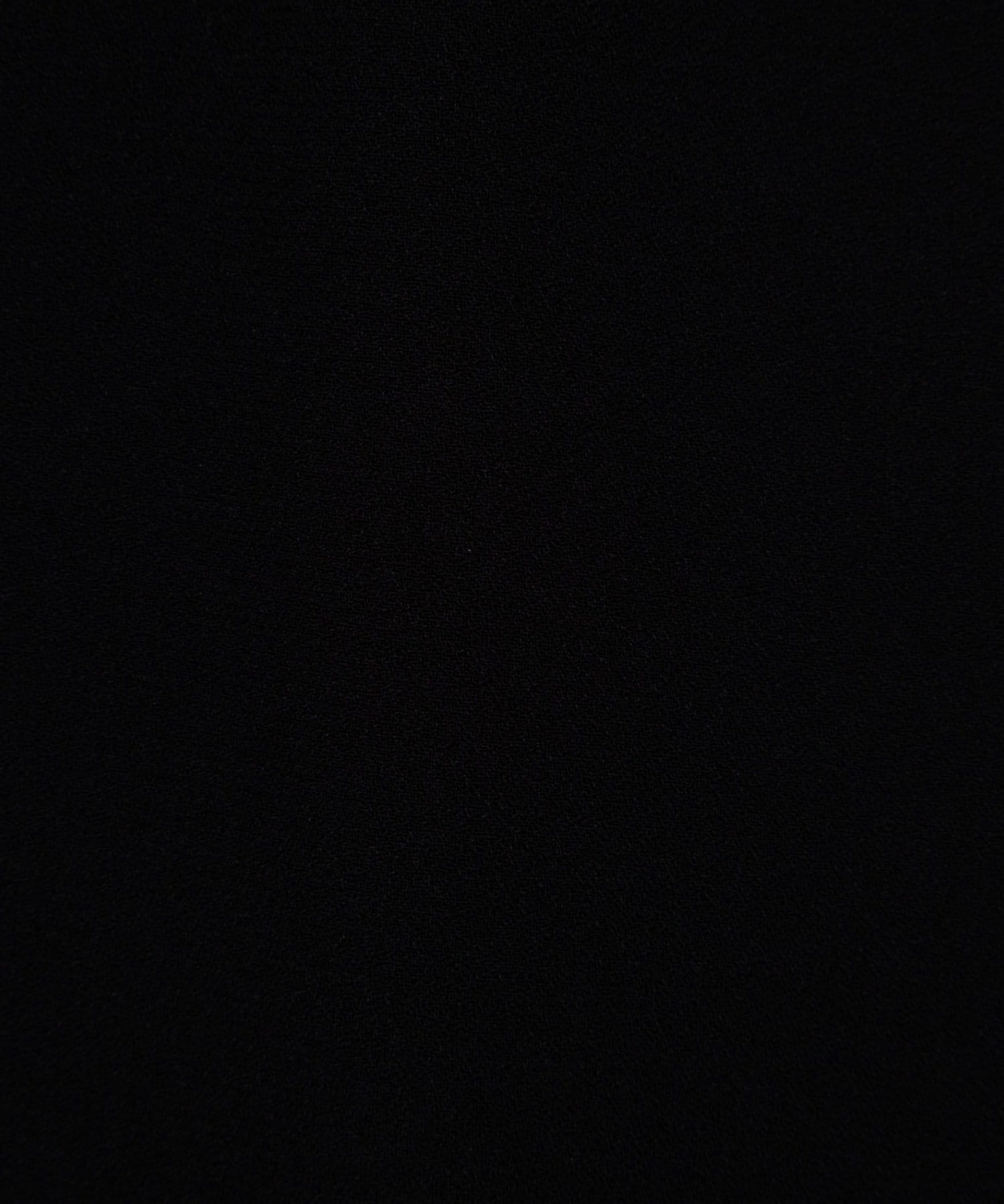 NOLLEY'S(ノーリーズ) ウォッシャブルバックサテンジョーゼットイージーパンツ