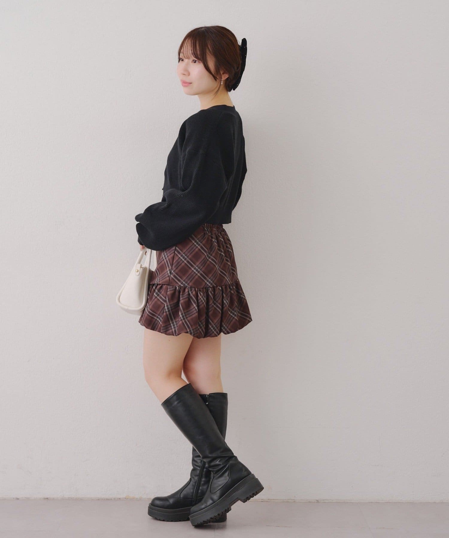 NICE CLAUP / OLIVE des OLIVE OUTLET(ナイスクラップ  / オリーブ デ オリーブ アウトレット) 【RMAF】カーデ&キャミニットセット