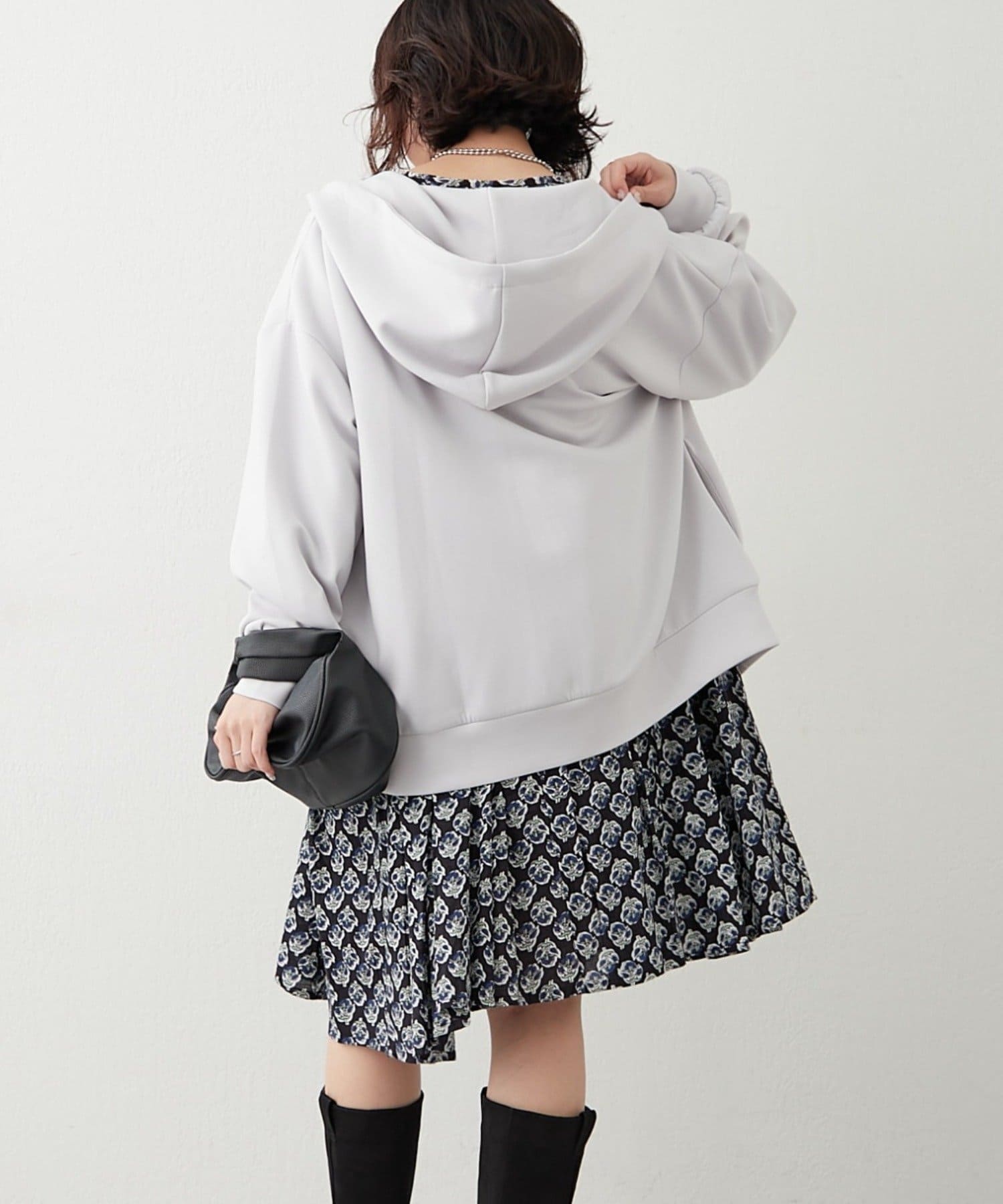 RMAF】コクーンZIPパーカー | NICE CLAUP / OLIVE des OLIVE OUTLET